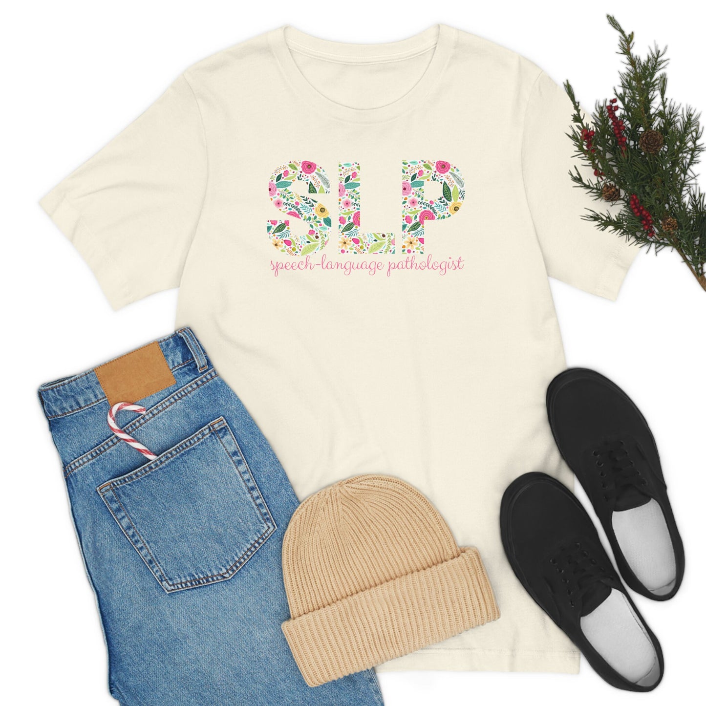 SLP Floral Retro T-shirt