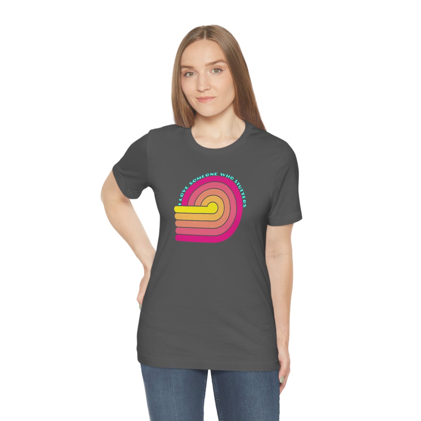 I love Someone who Stutters T-shirt