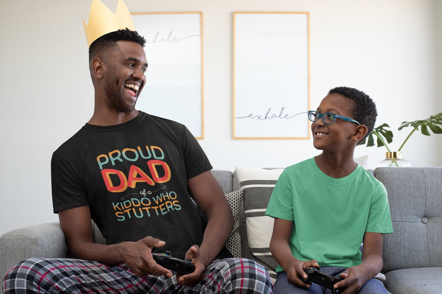 Proud Dad of a Kiddo Who Stutters Father's Day Gift