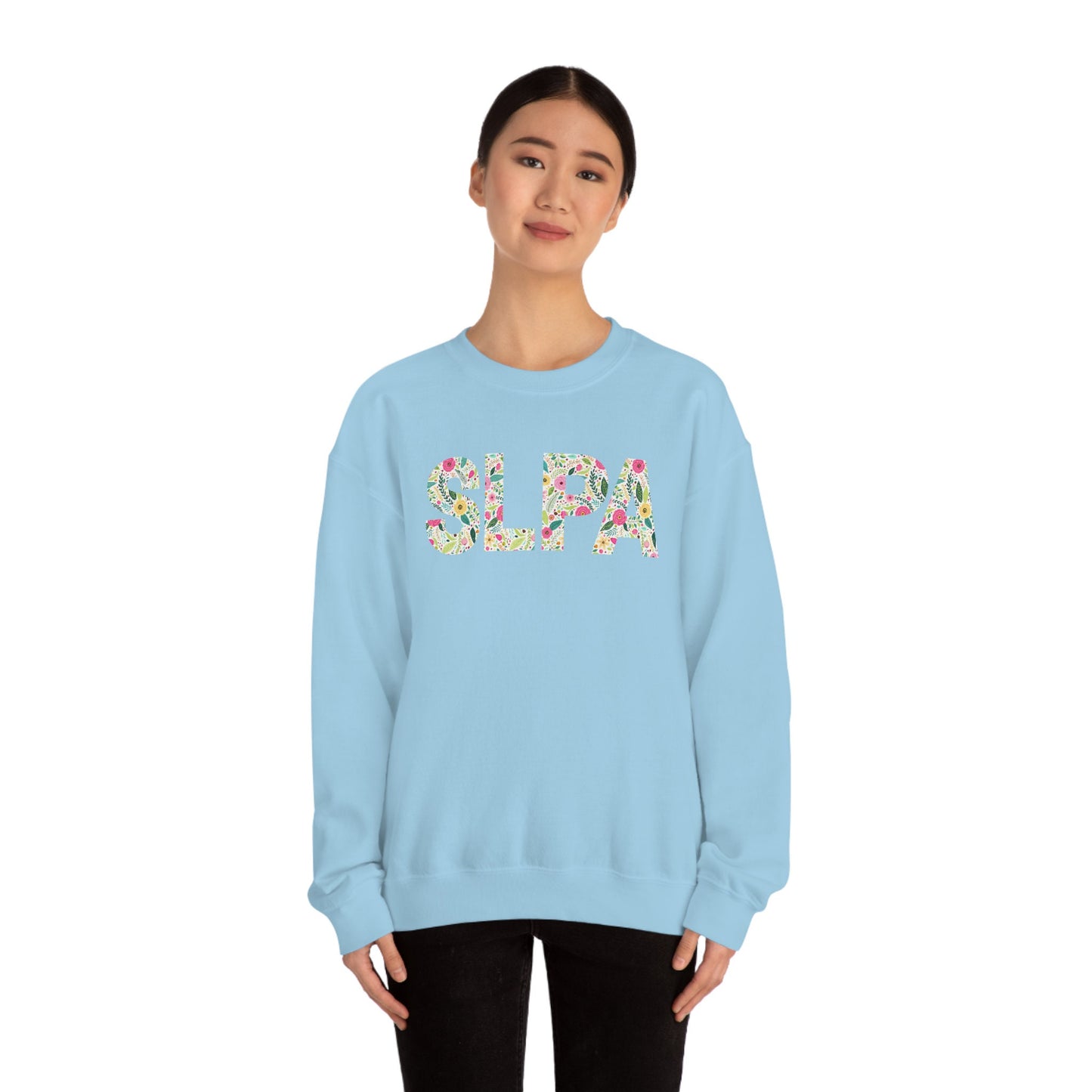 SLPA Floral Speech-Language Pathologist Assistant Sweatshirt