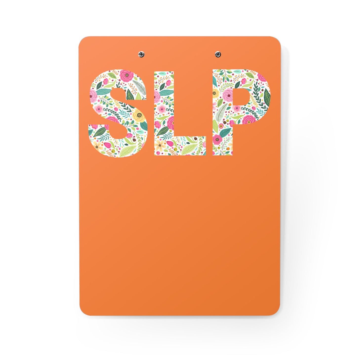 SLP Floral Speechie Clipboard