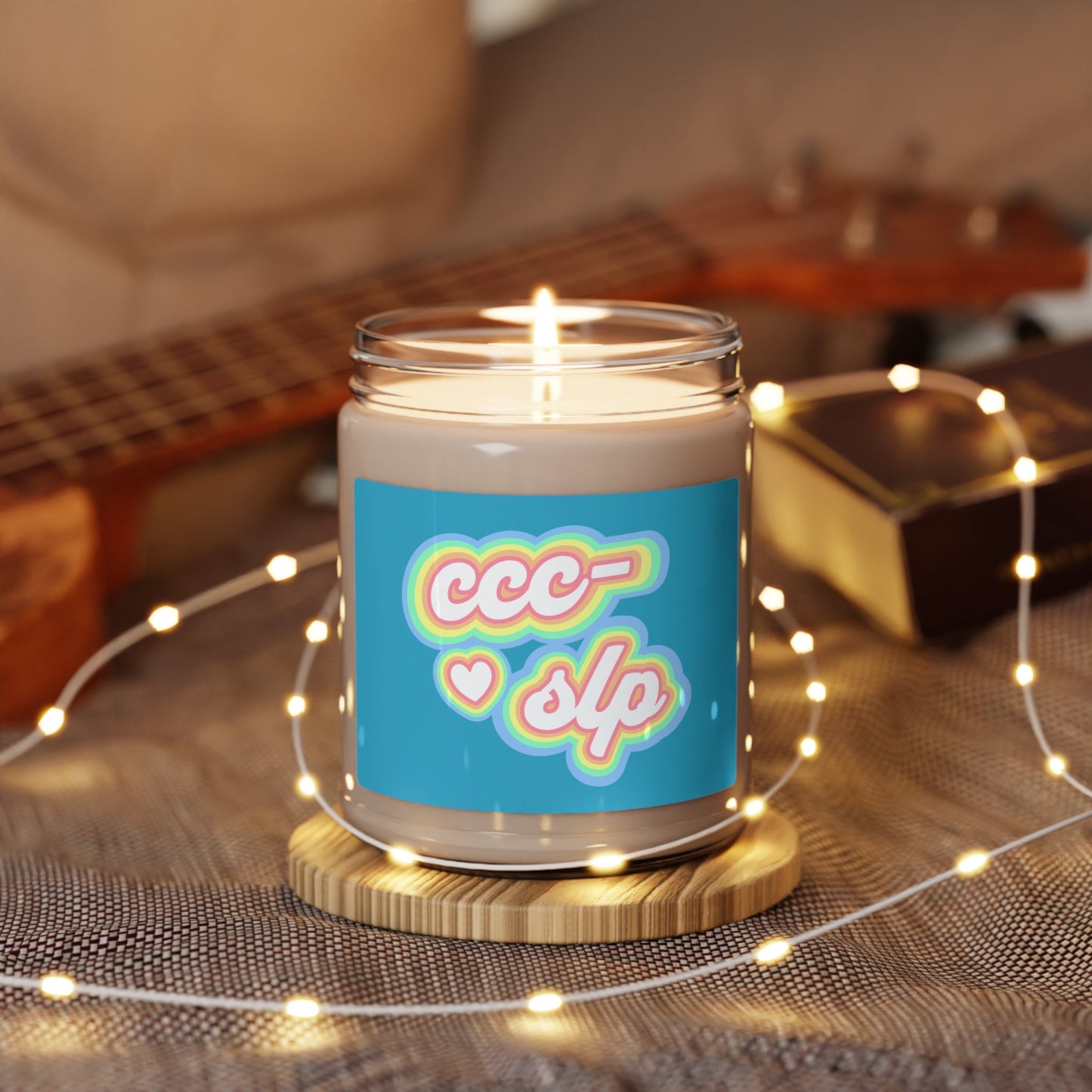 CCC-SLP Scented 9oz Soy Candle Gift for SLP
