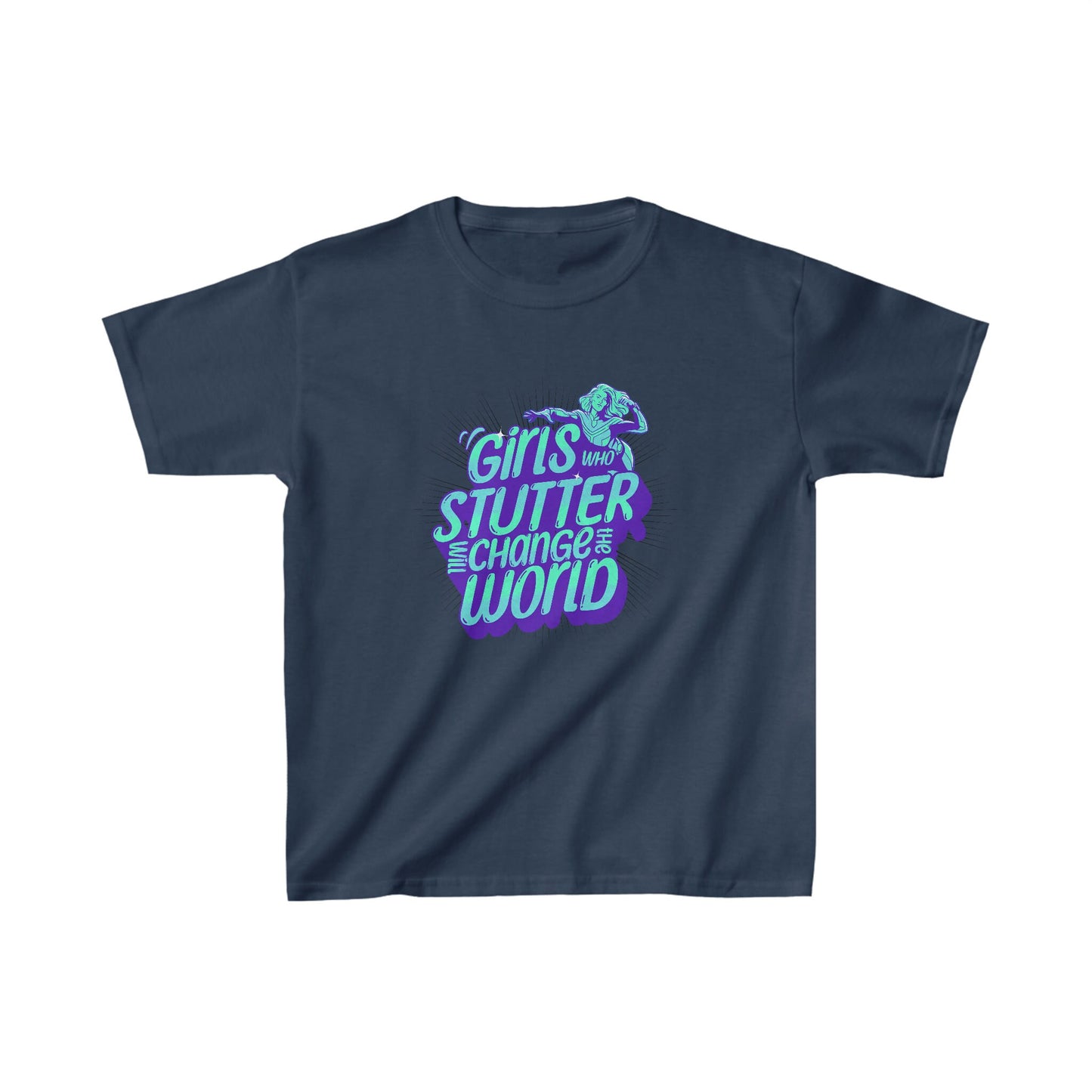 Girls Who Stutter Will Change the World Tshirt