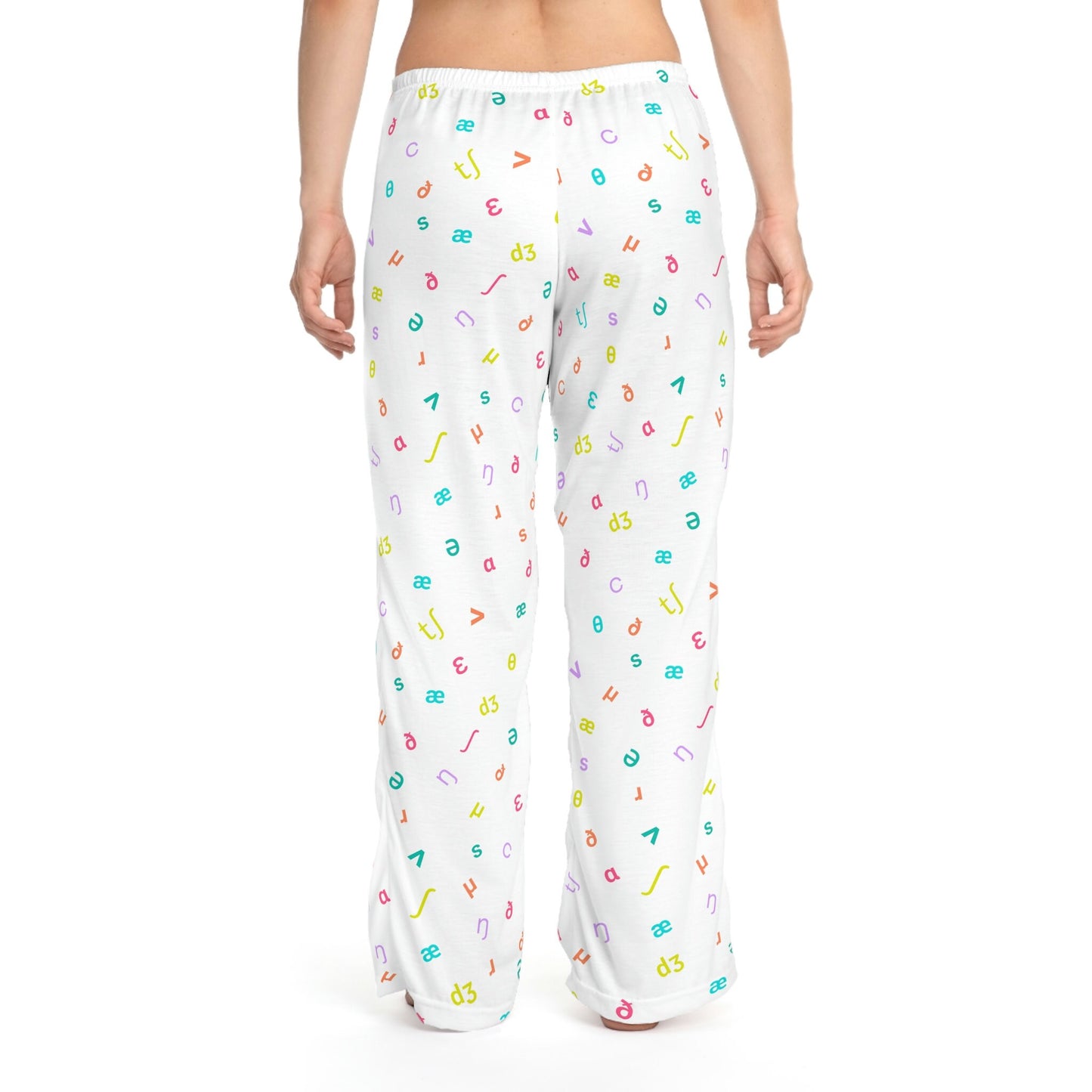 IPA Phonetic Symbols Women's Pajama Pants