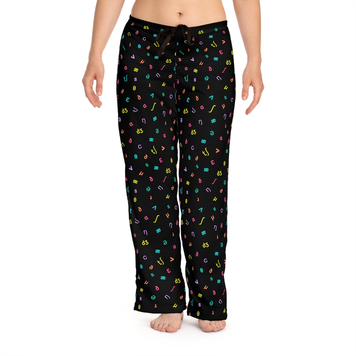 IPA Phonetic Symbols Women's Pajama Pants
