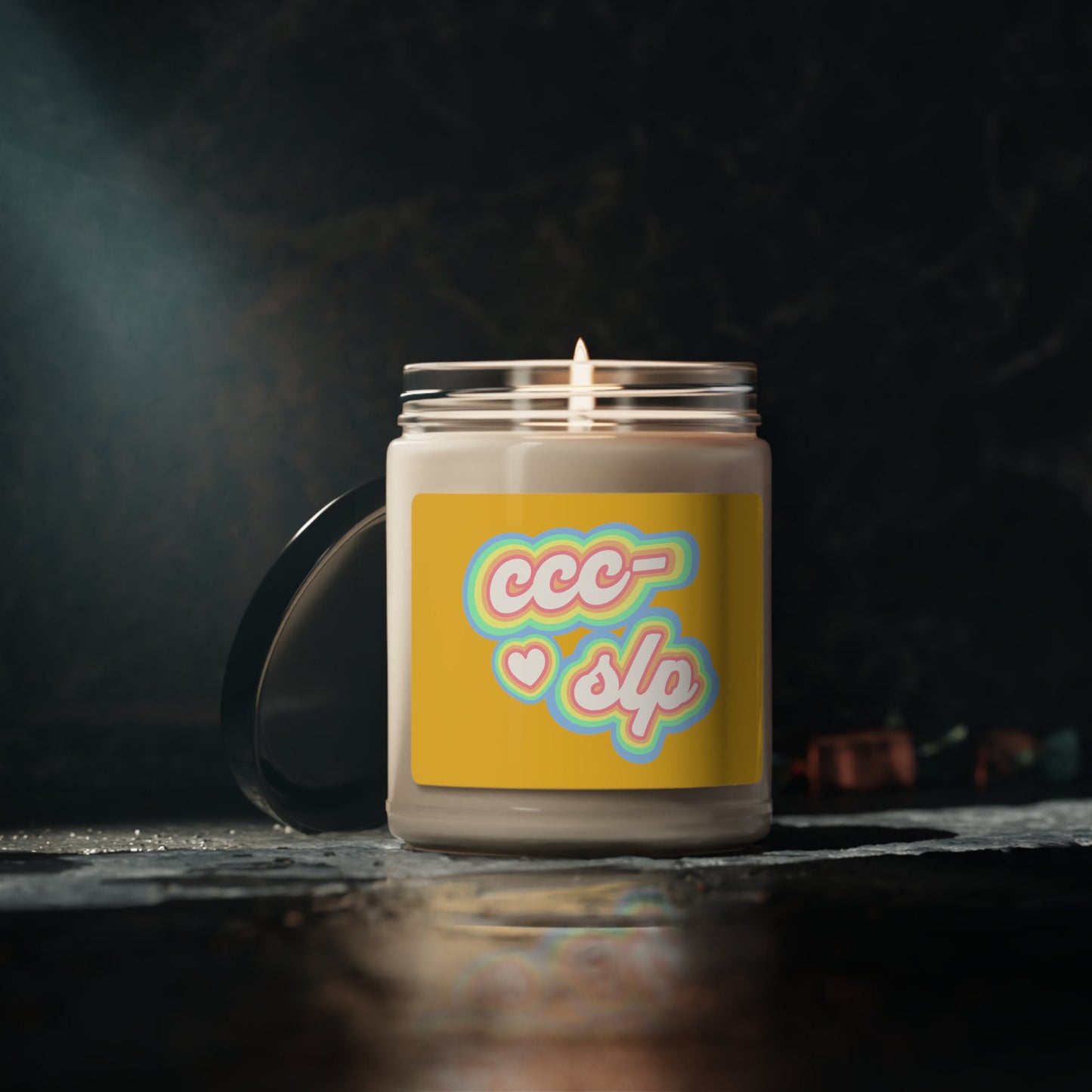 CCC-SLP Scented 9oz Soy Candle Gift for SLP