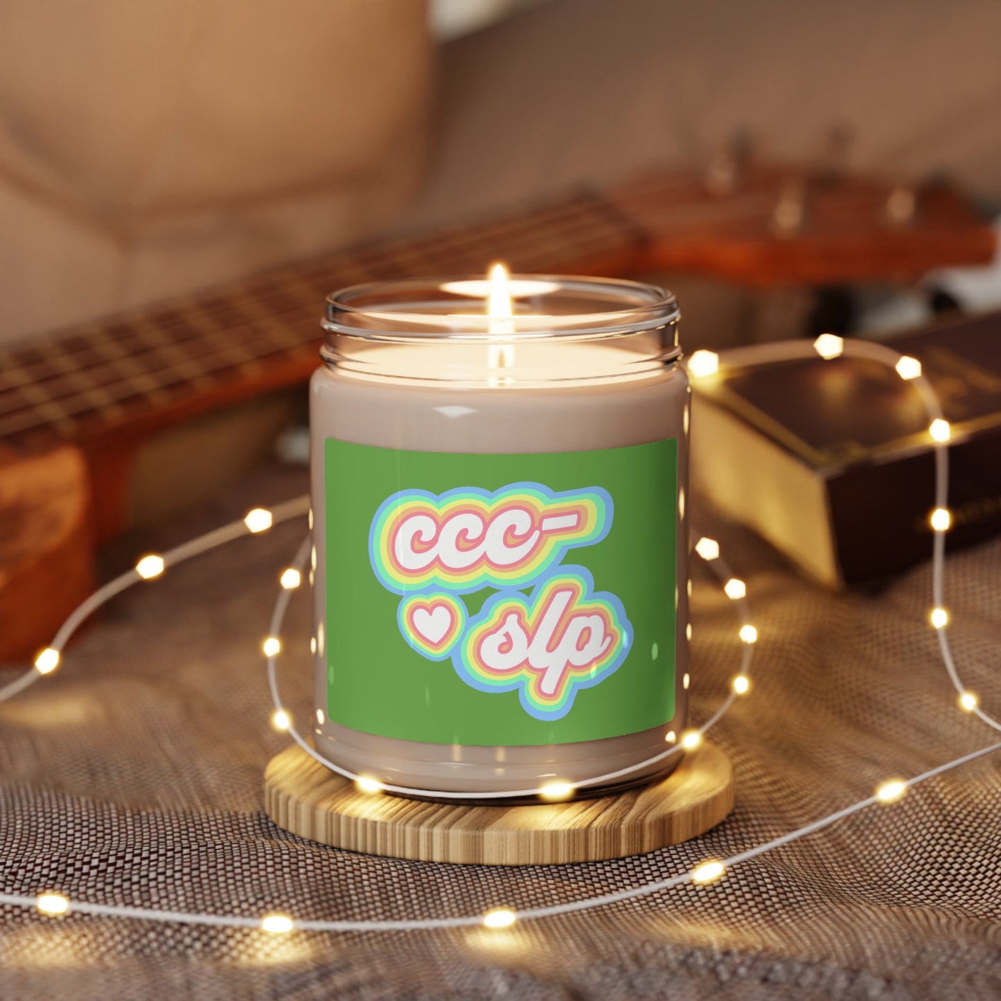 CCC-SLP Scented 9oz Soy Candle Gift for SLP