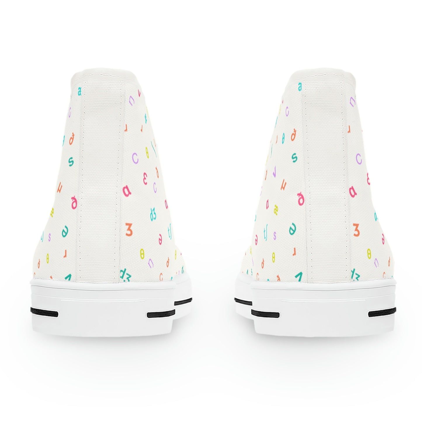 IPA Phonetic Symbol High Top Sneakers