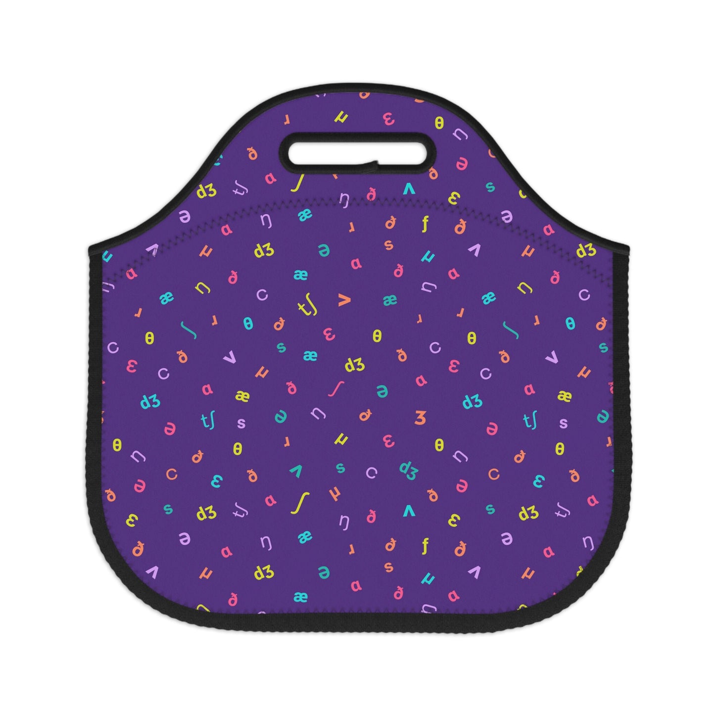 IPA Phonetic Alphabet Lunch Bag