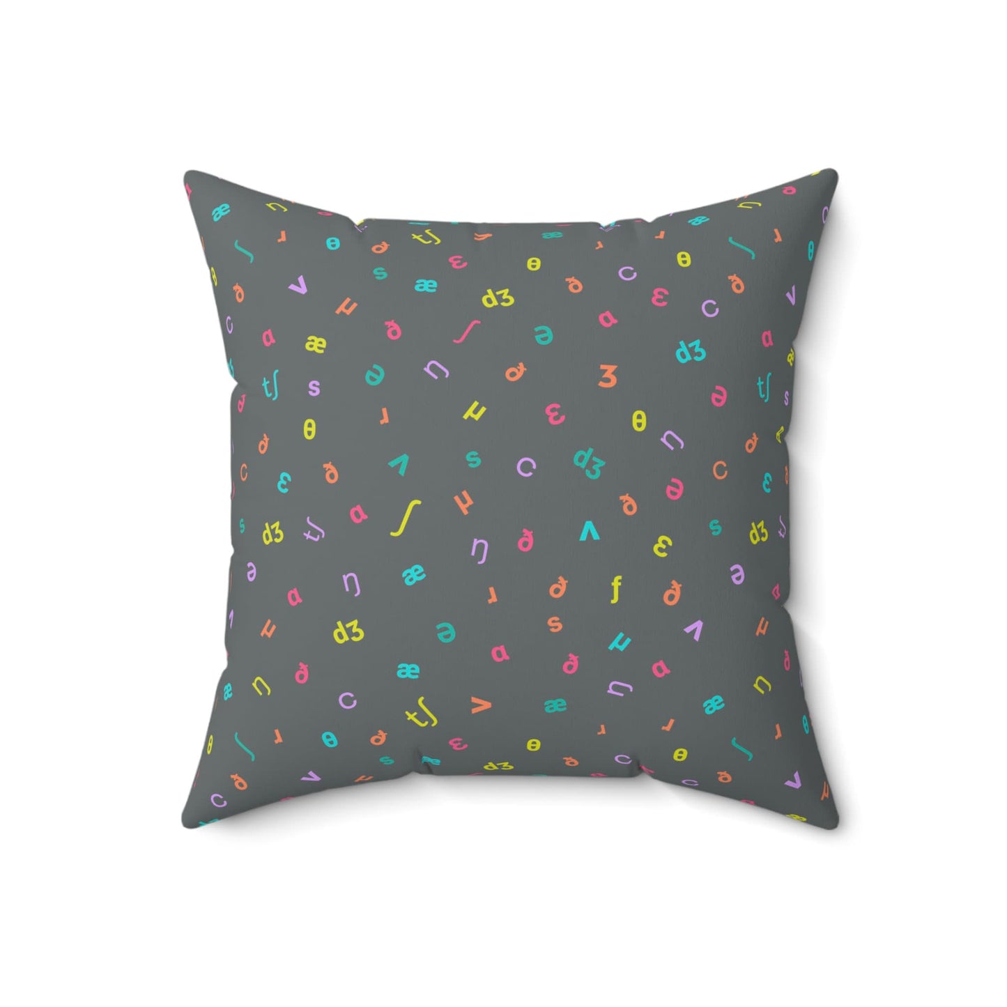IPA Phonetic Symbols Pillow for SLP