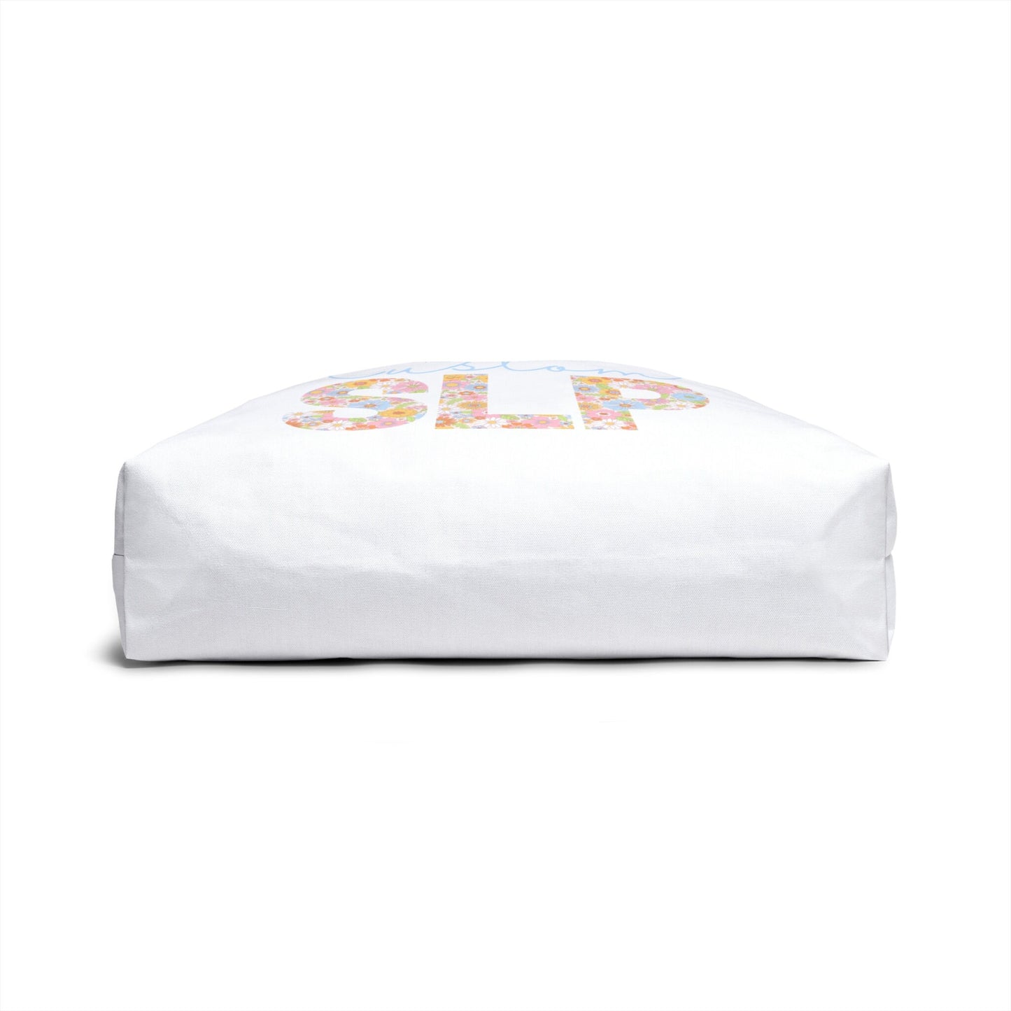 Custom Retro Floral SLP Weekender Tote Bag