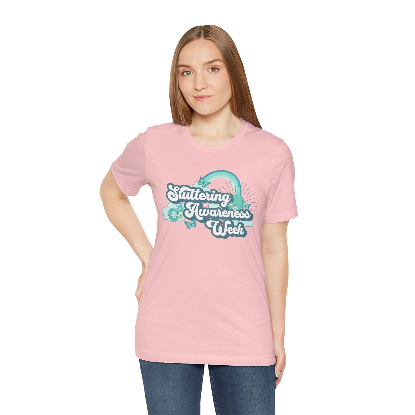 Stuttering Awareness Week Retro Tshirt