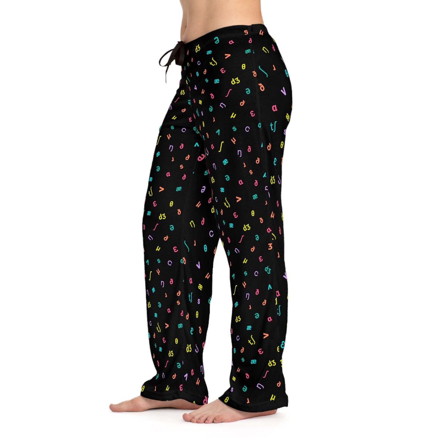 IPA Phonetic Symbols Women's Pajama Pants
