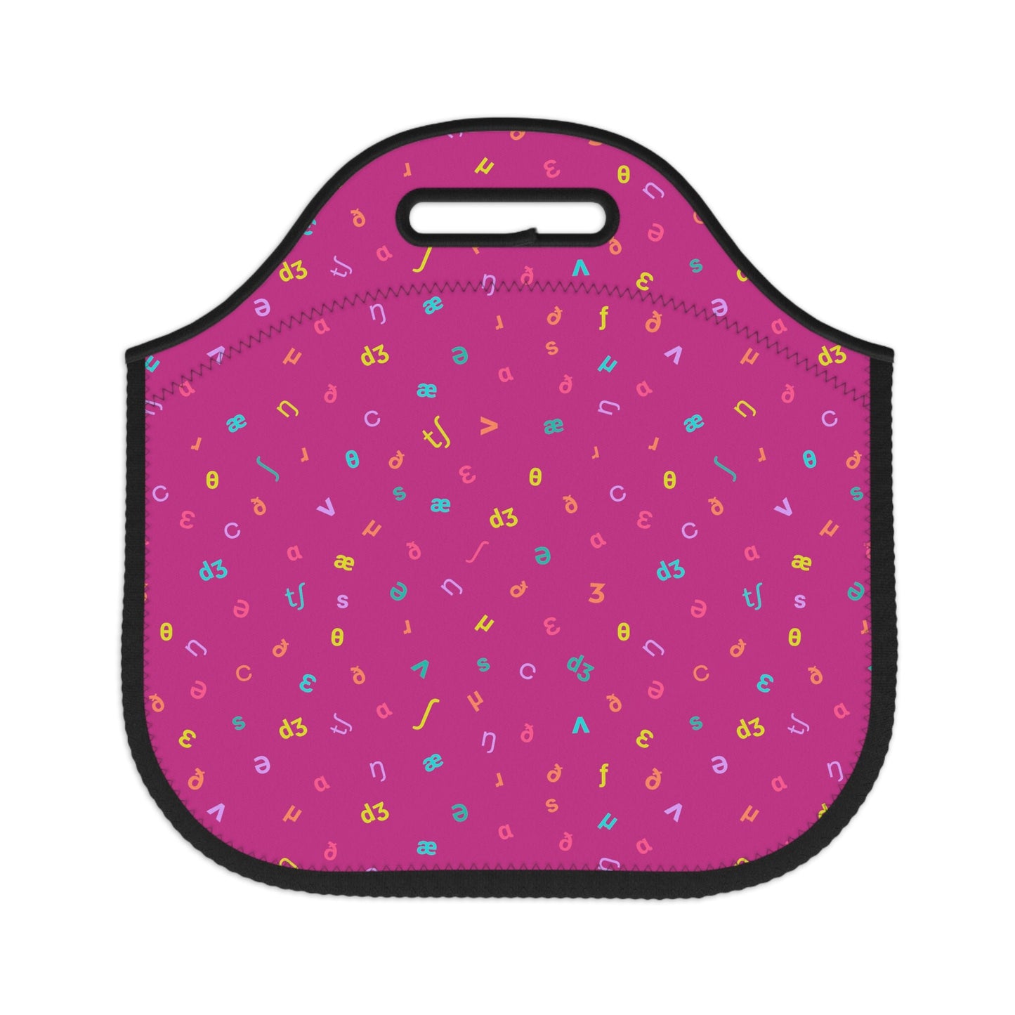 IPA Phonetic Alphabet Lunch Bag
