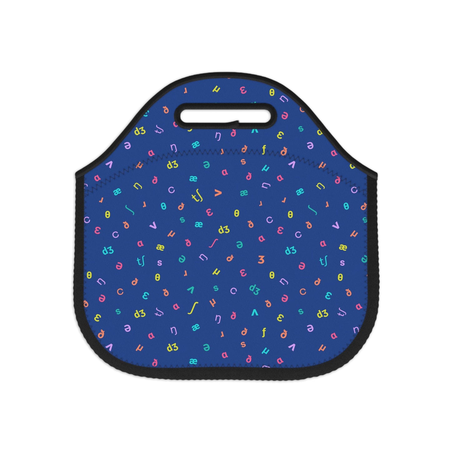 IPA Phonetic Alphabet Lunch Bag