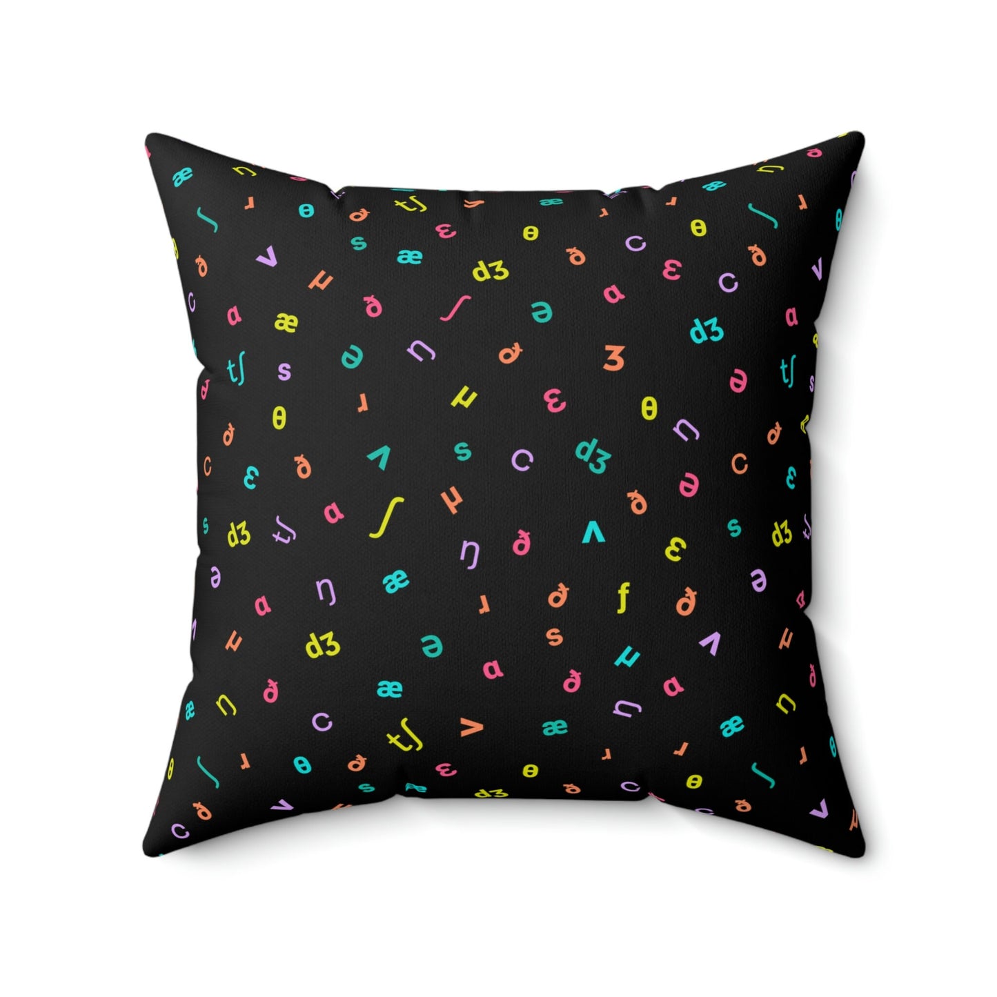 IPA Phonetic Symbols Pillow for SLP
