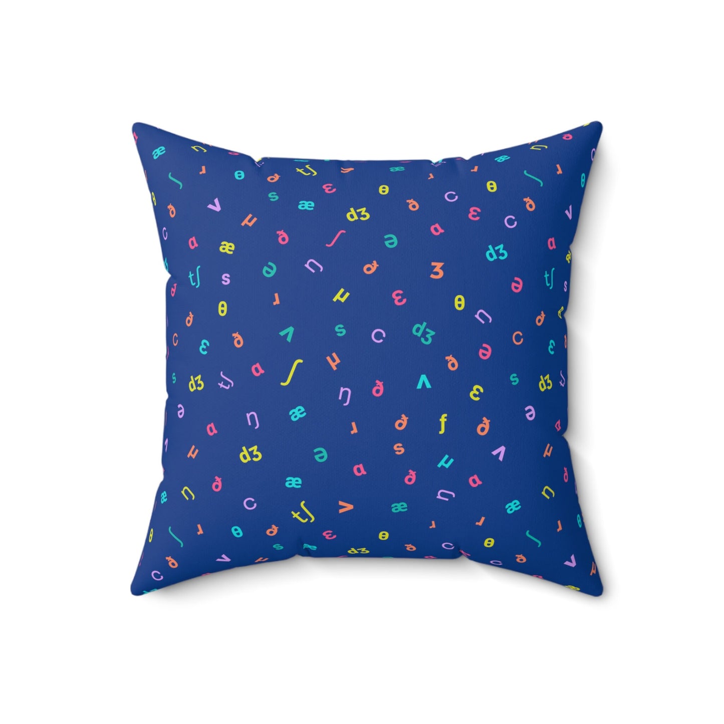 IPA Phonetic Symbols Pillow for SLP