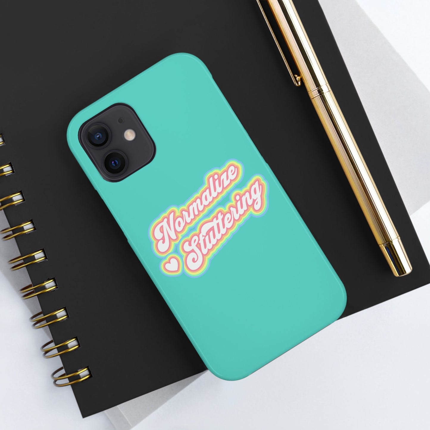 Normalize Stuttering Retro Tough Phone Case