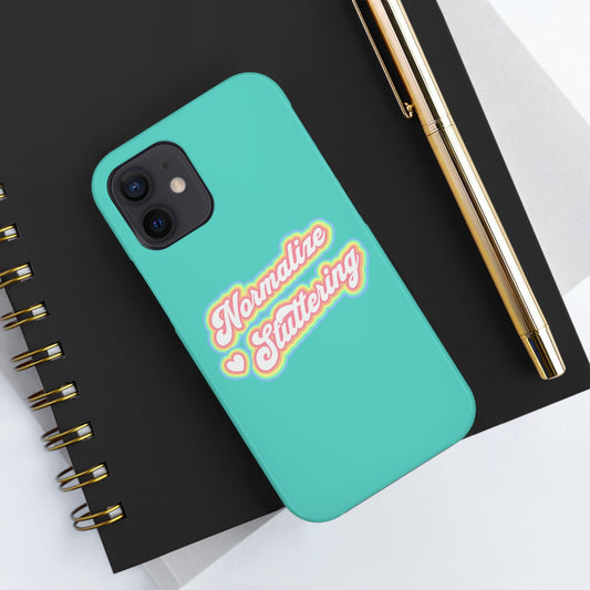 Normalize Stuttering Retro Tough Phone Case