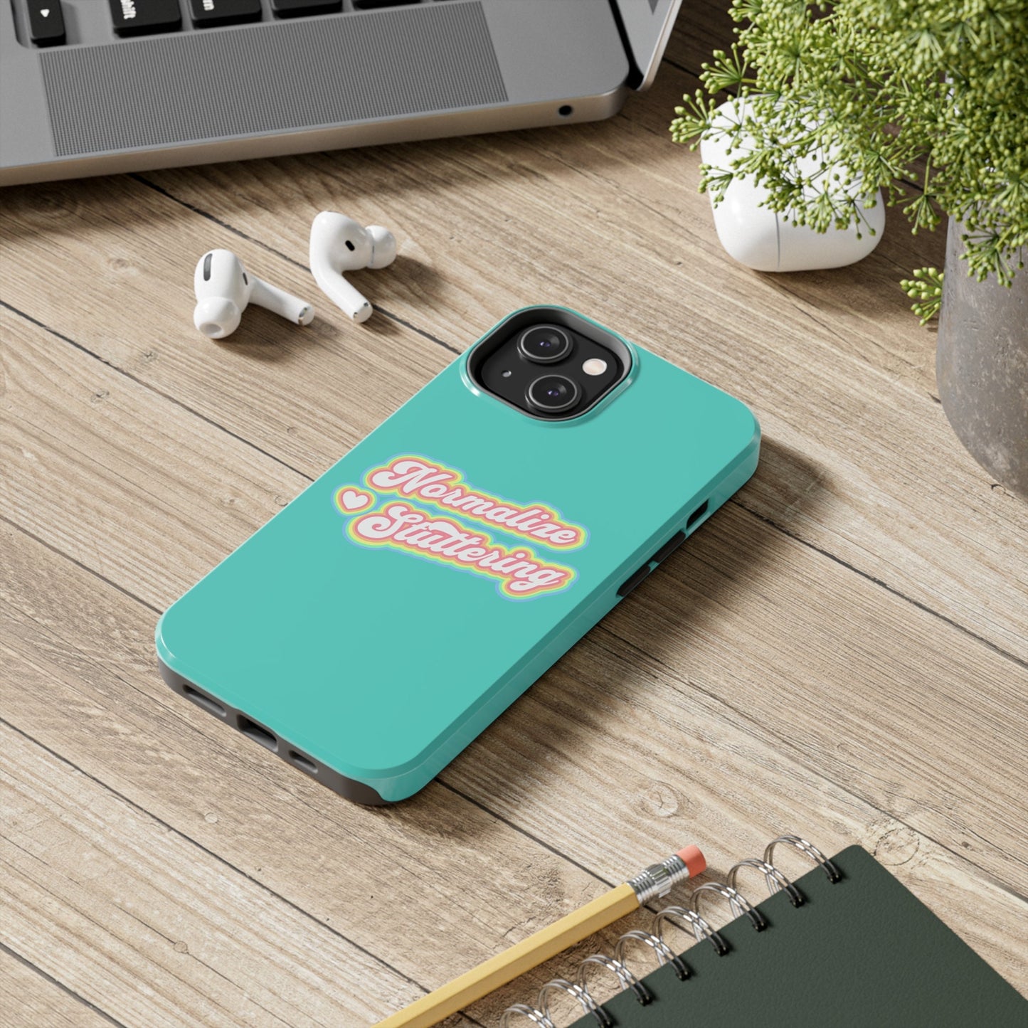 Normalize Stuttering Retro Tough Phone Case