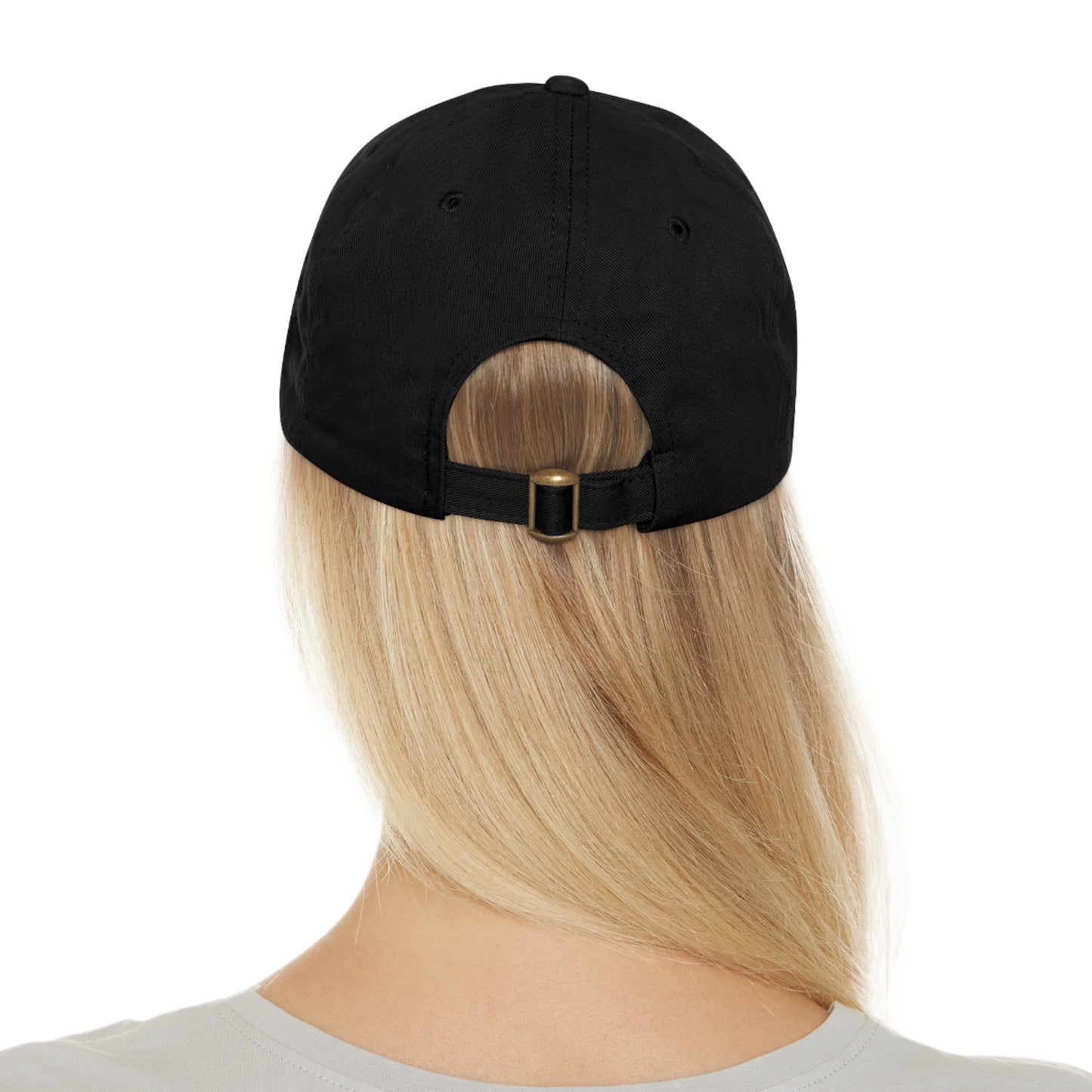 Normalize Stuttering Strapback Hat with Leather Patch