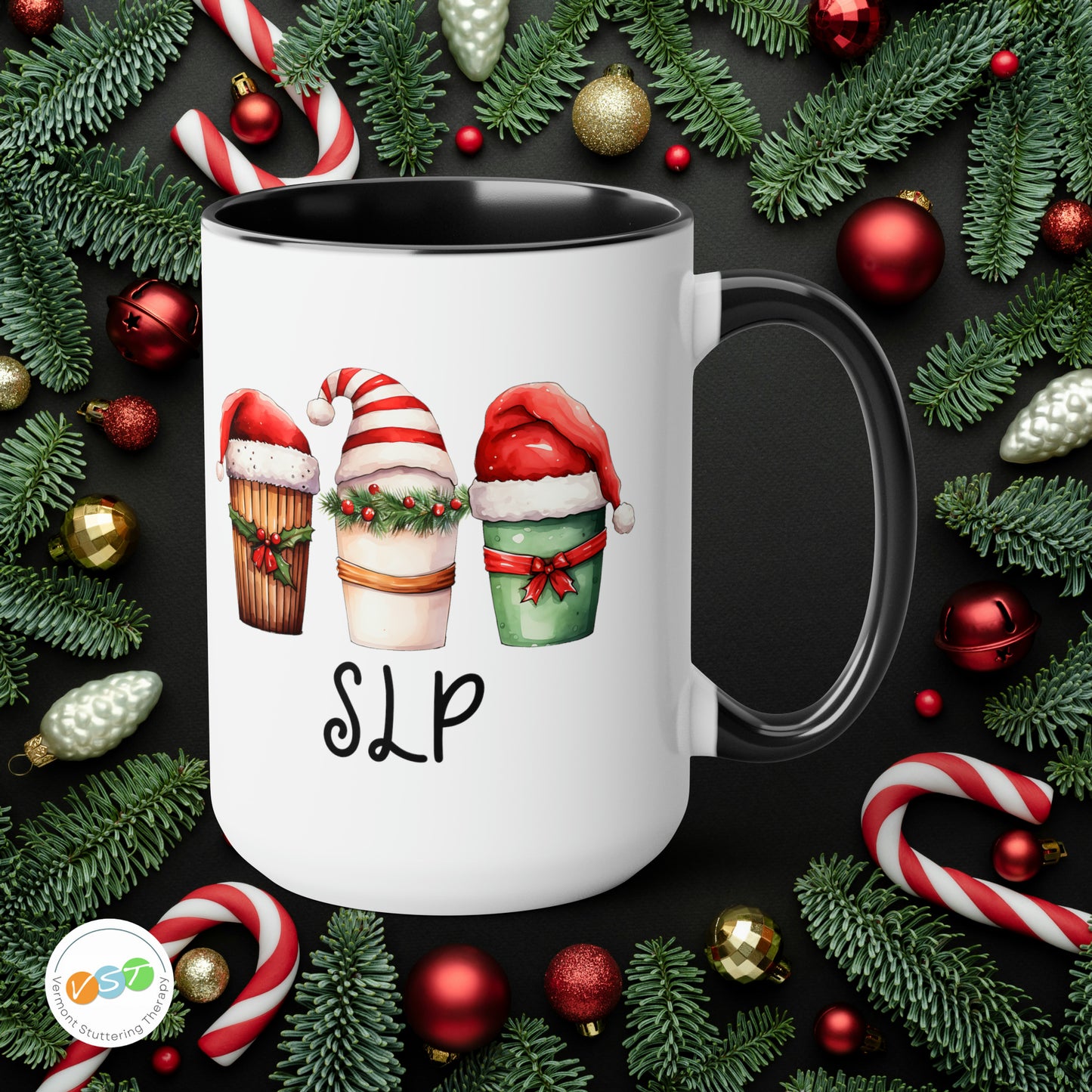 Cute Santa Hat SLP Christmas Mug