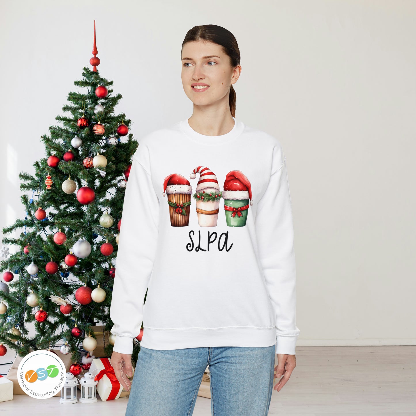 SLPA Latte Christmas Sweatshirt