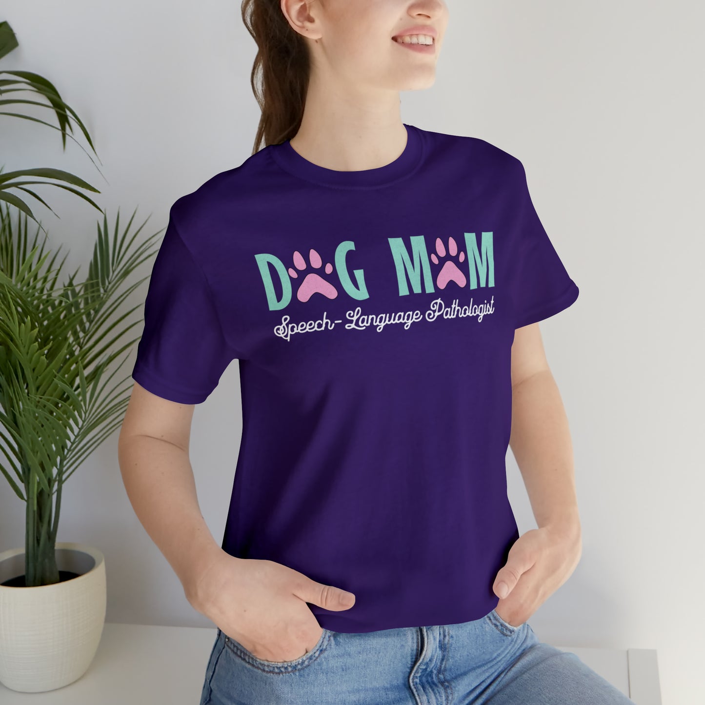 Dog Mom Speech-language Pathologist Tshirt