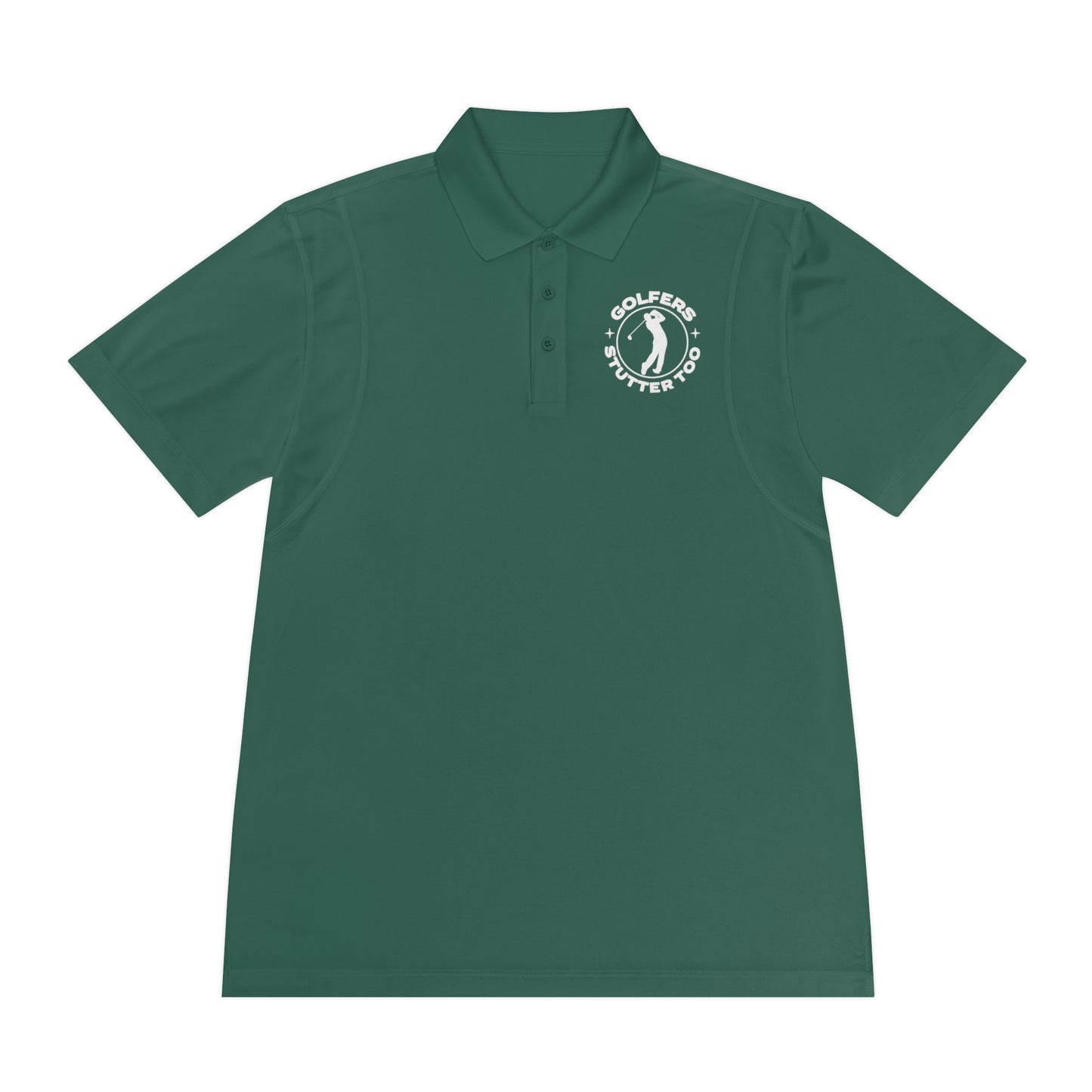 Golfers Stutter Too Men's Polo Shirt