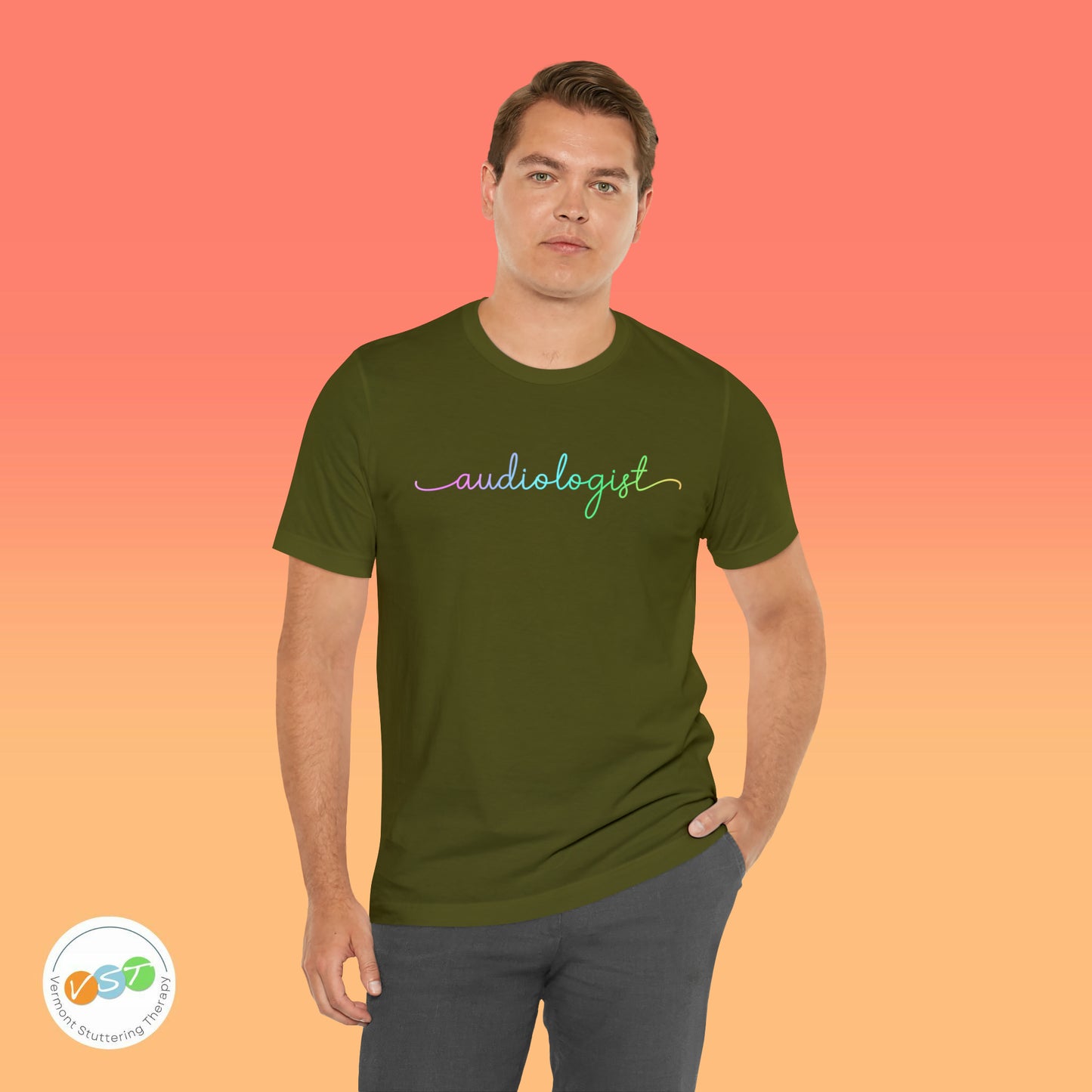 Minimalist Audiologist Script T-shirt