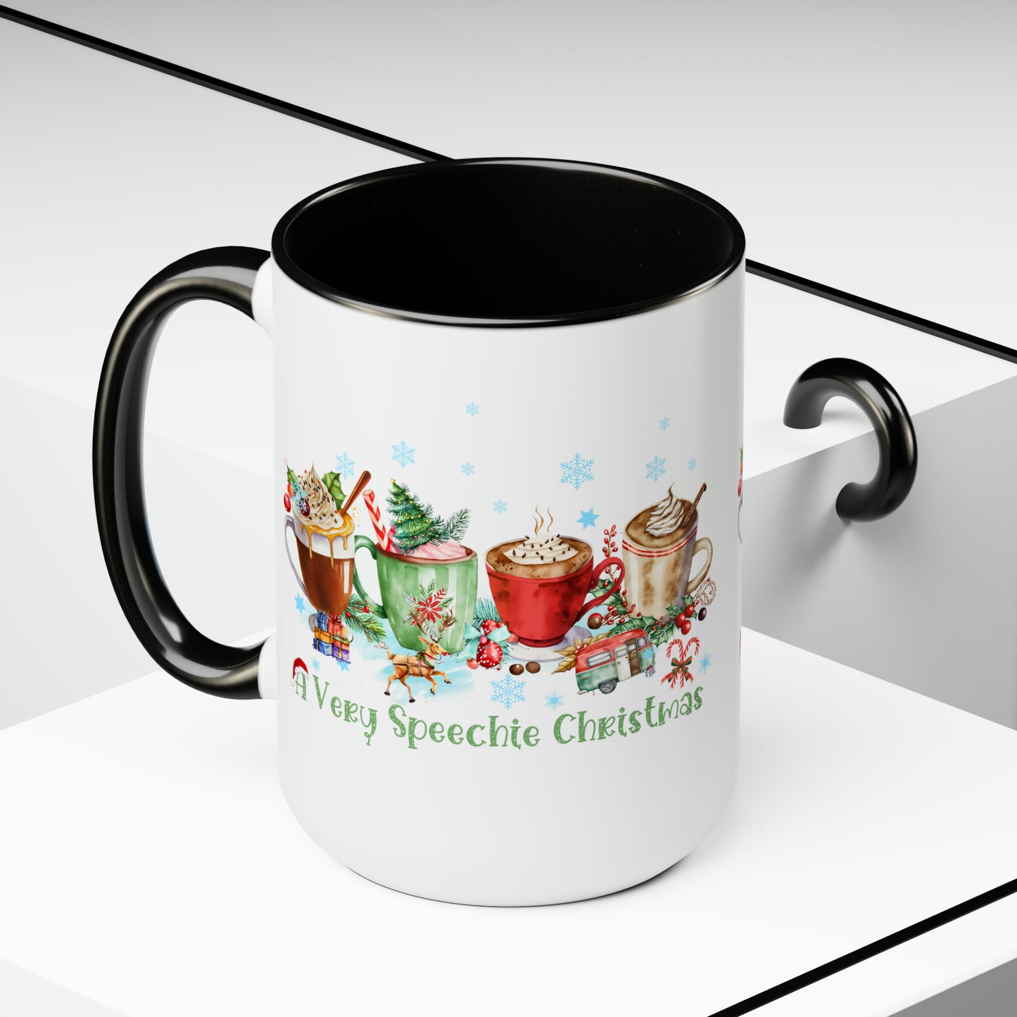 A Very Speechie Christmas Coffee Mug Gift for SLP