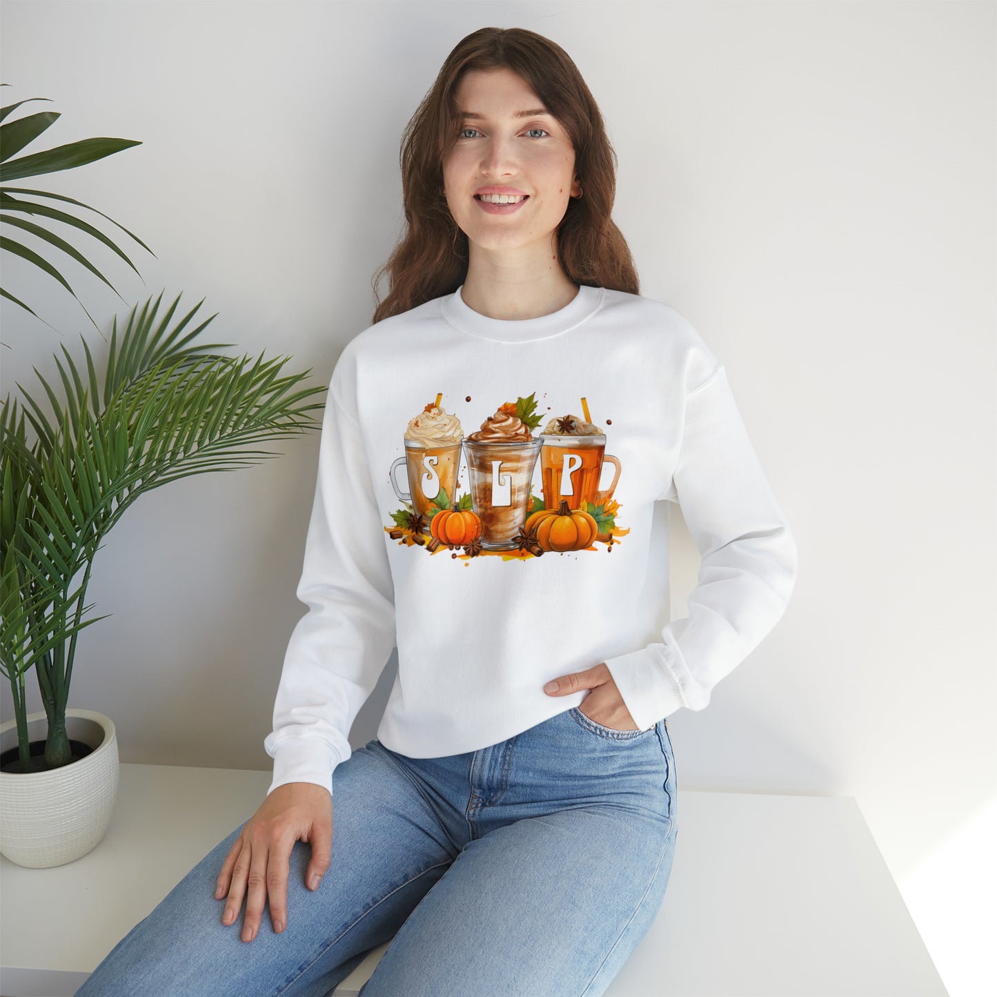 SLP Fall Pumpkin Latte Coffee Sweatshirt