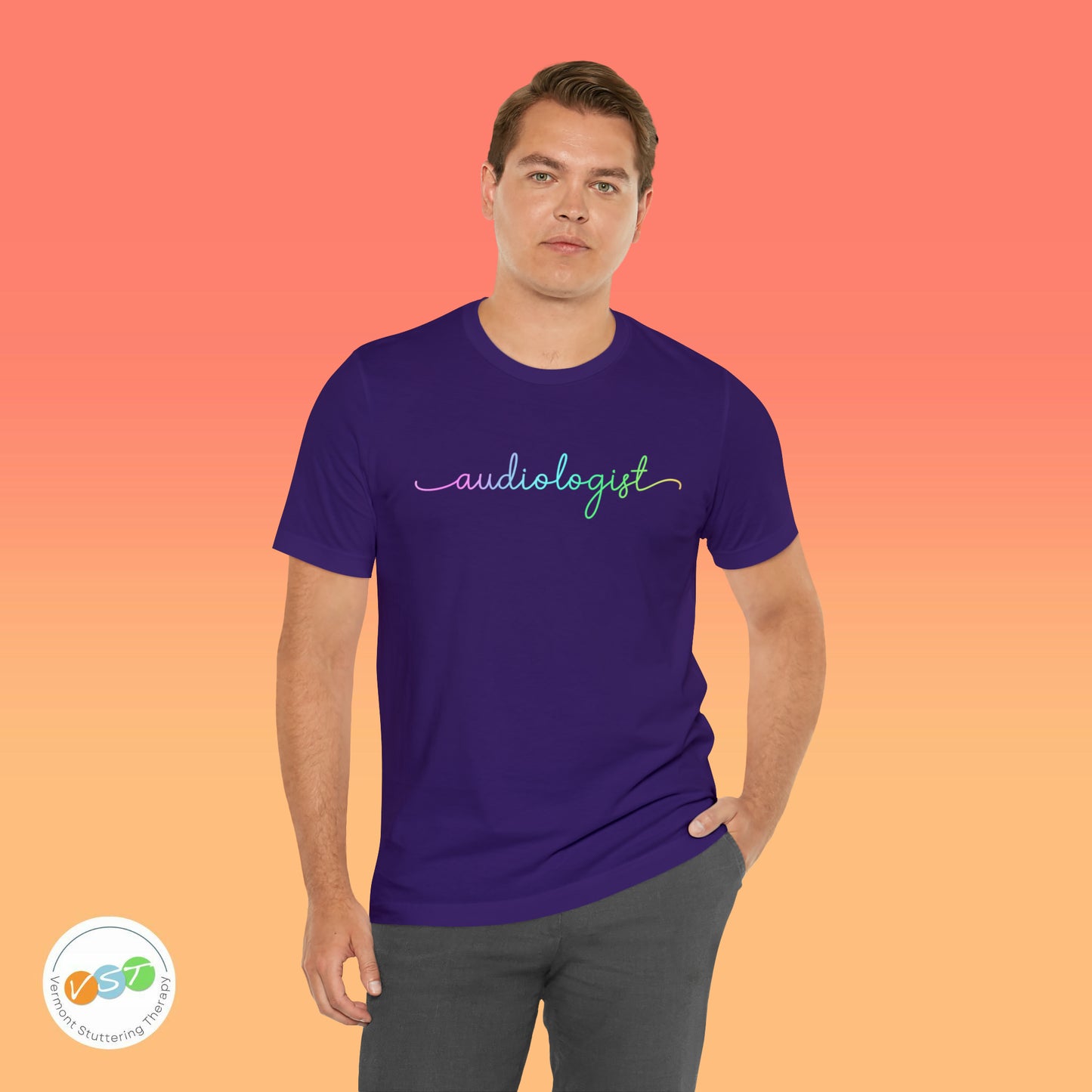 Minimalist Audiologist Script T-shirt