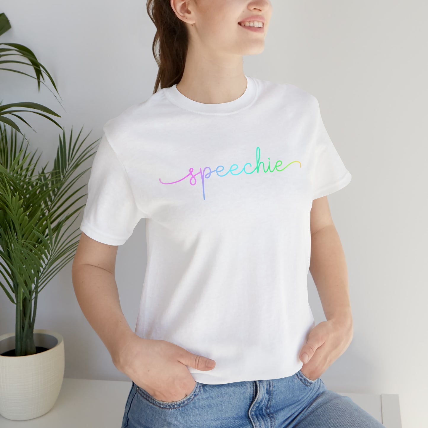 Mommy "Speechie" T-shirt (see link to order matching infant bodysuit separately)