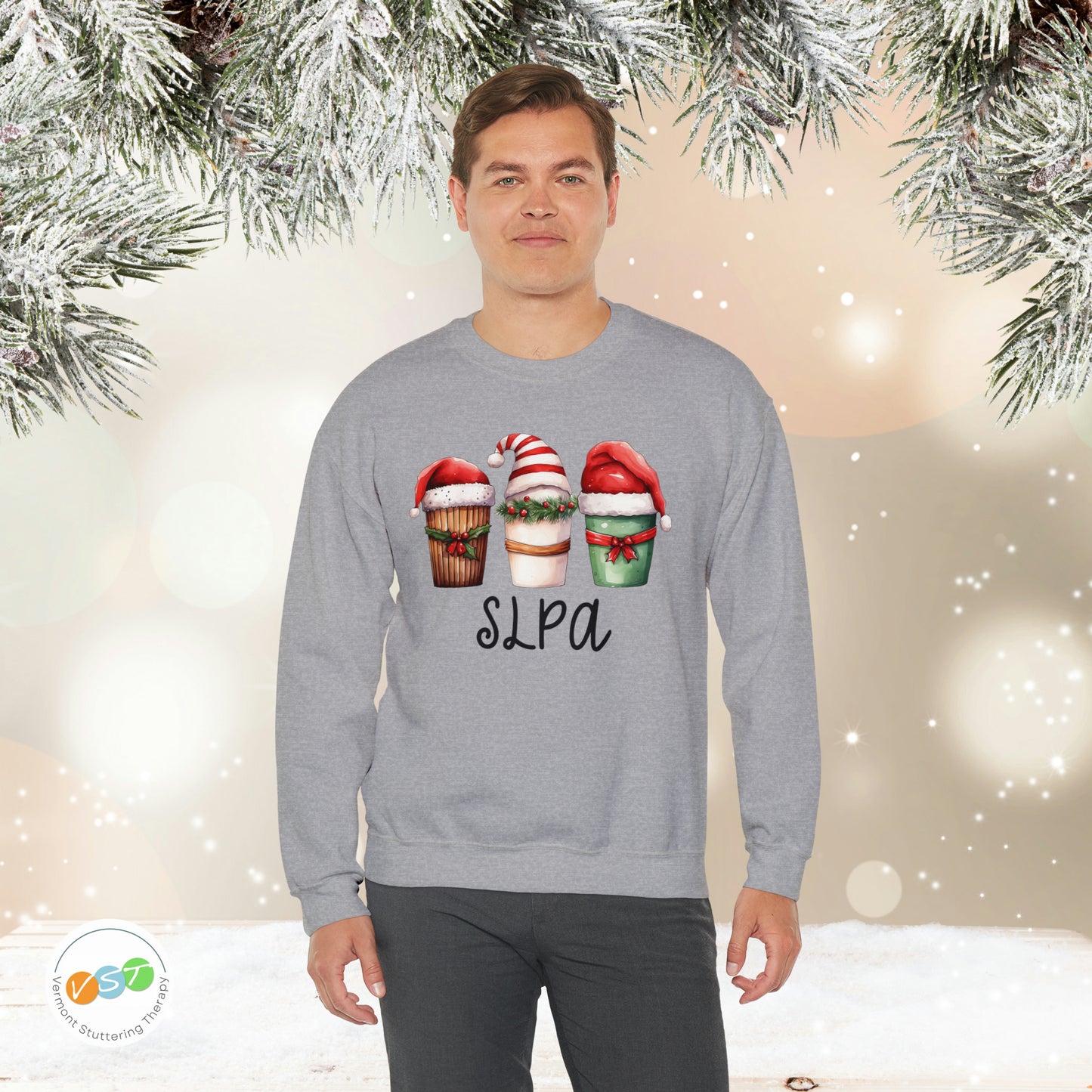 SLPA Latte Christmas Sweatshirt