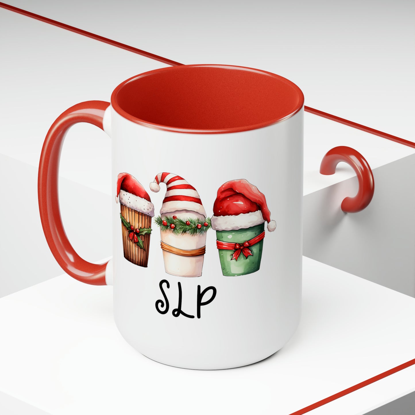 Cute Santa Hat SLP Christmas Mug