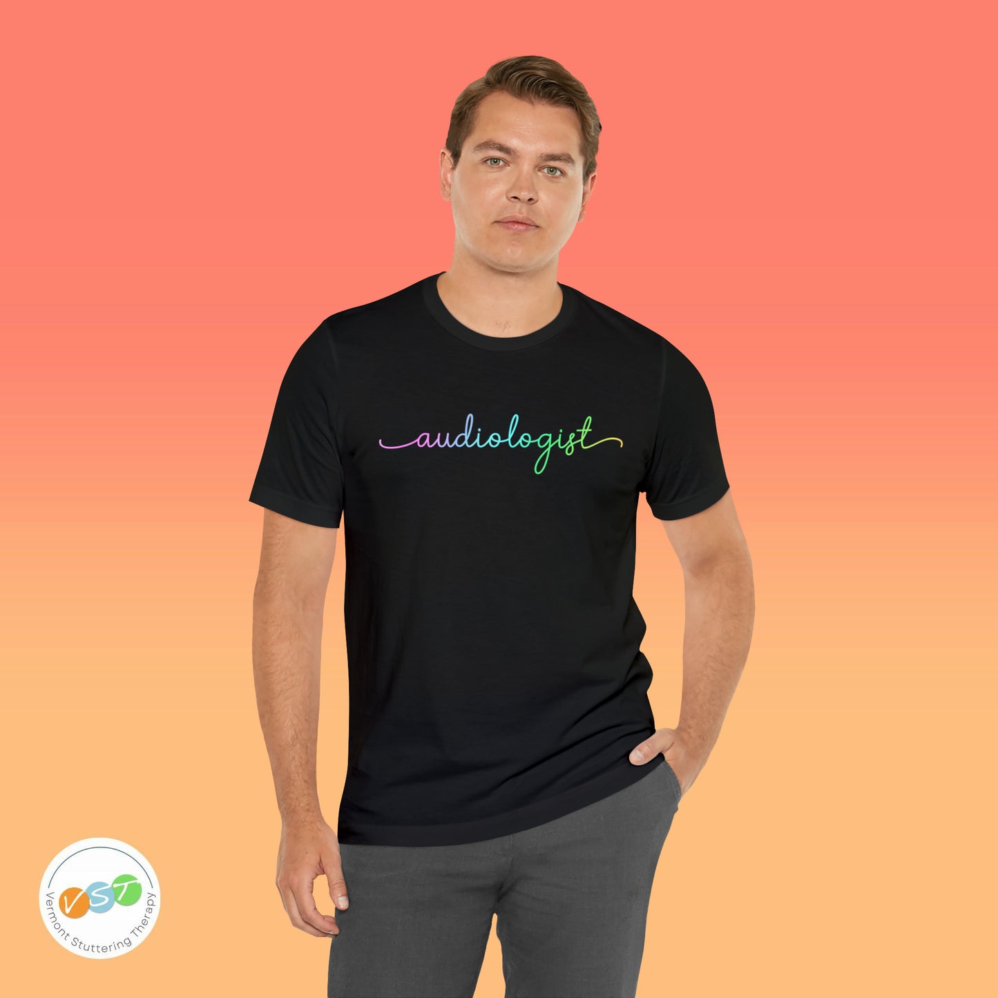 Minimalist Audiologist Script T-shirt
