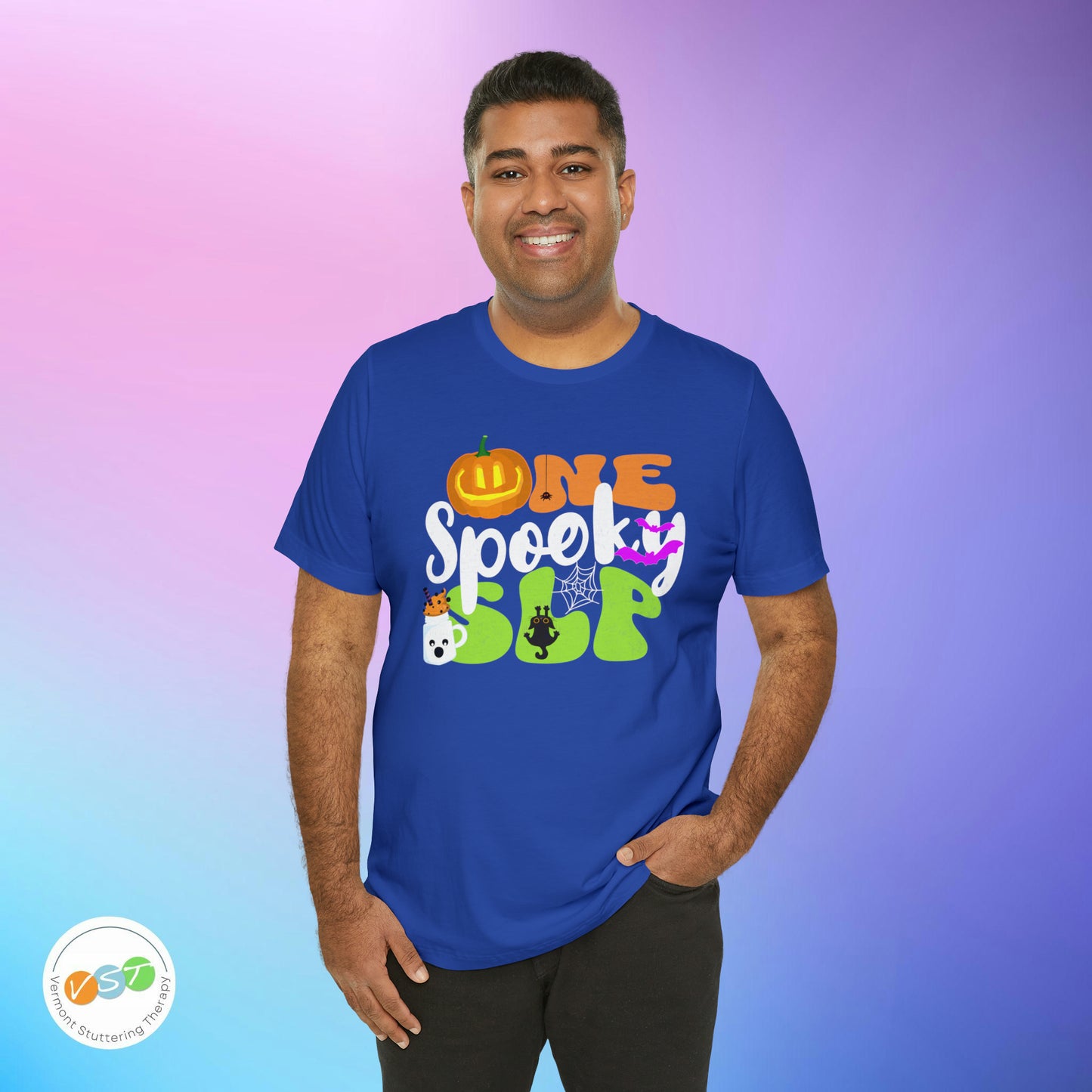 One Spooky SLP Halloween Tshirt for Speech-Language Pathologist