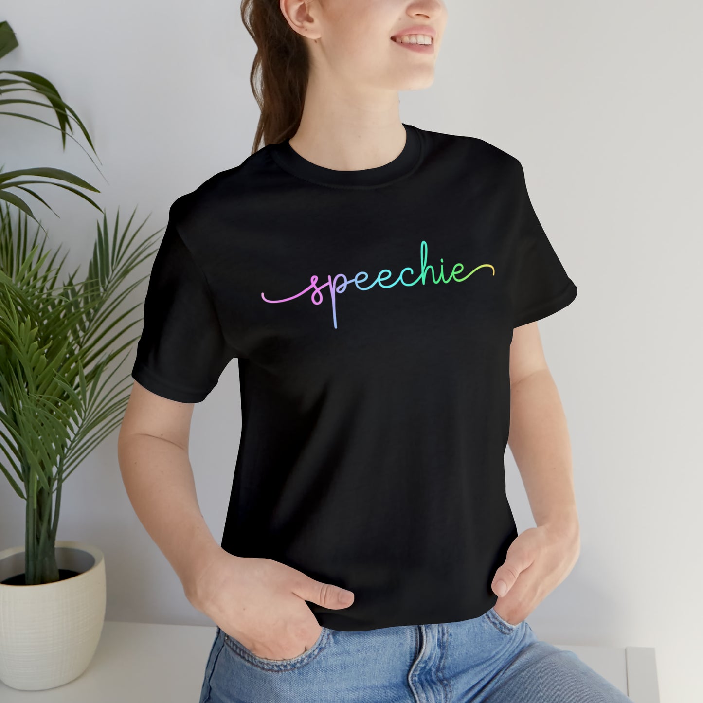 Mommy "Speechie" T-shirt (see link to order matching infant bodysuit separately)