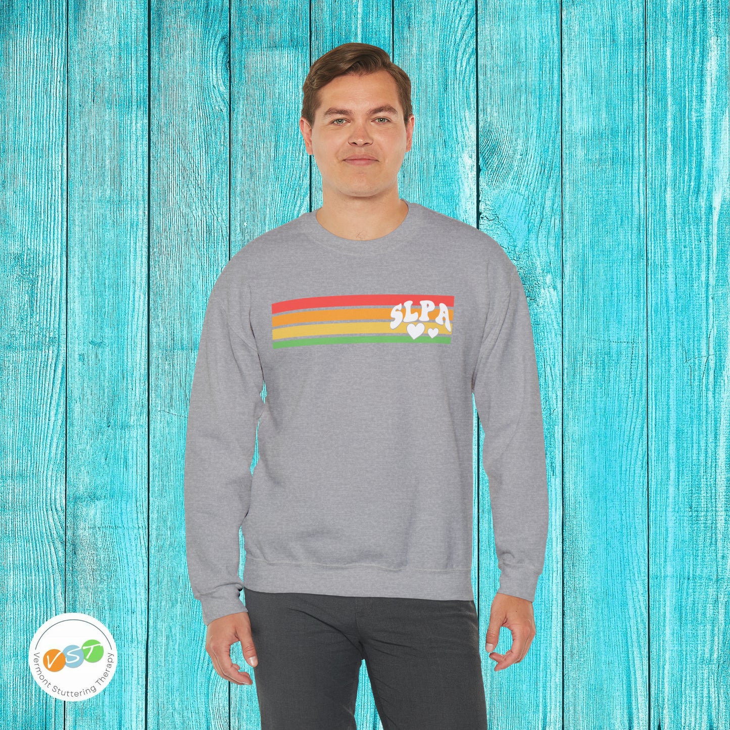 Retro Stripe SLPA Sweatshirt