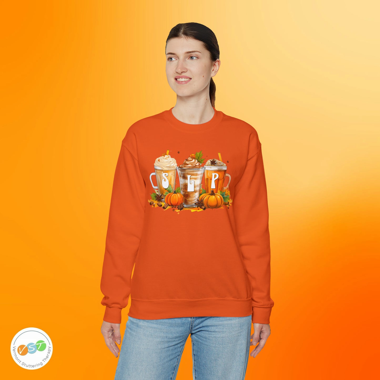 SLP Fall Pumpkin Latte Coffee Sweatshirt