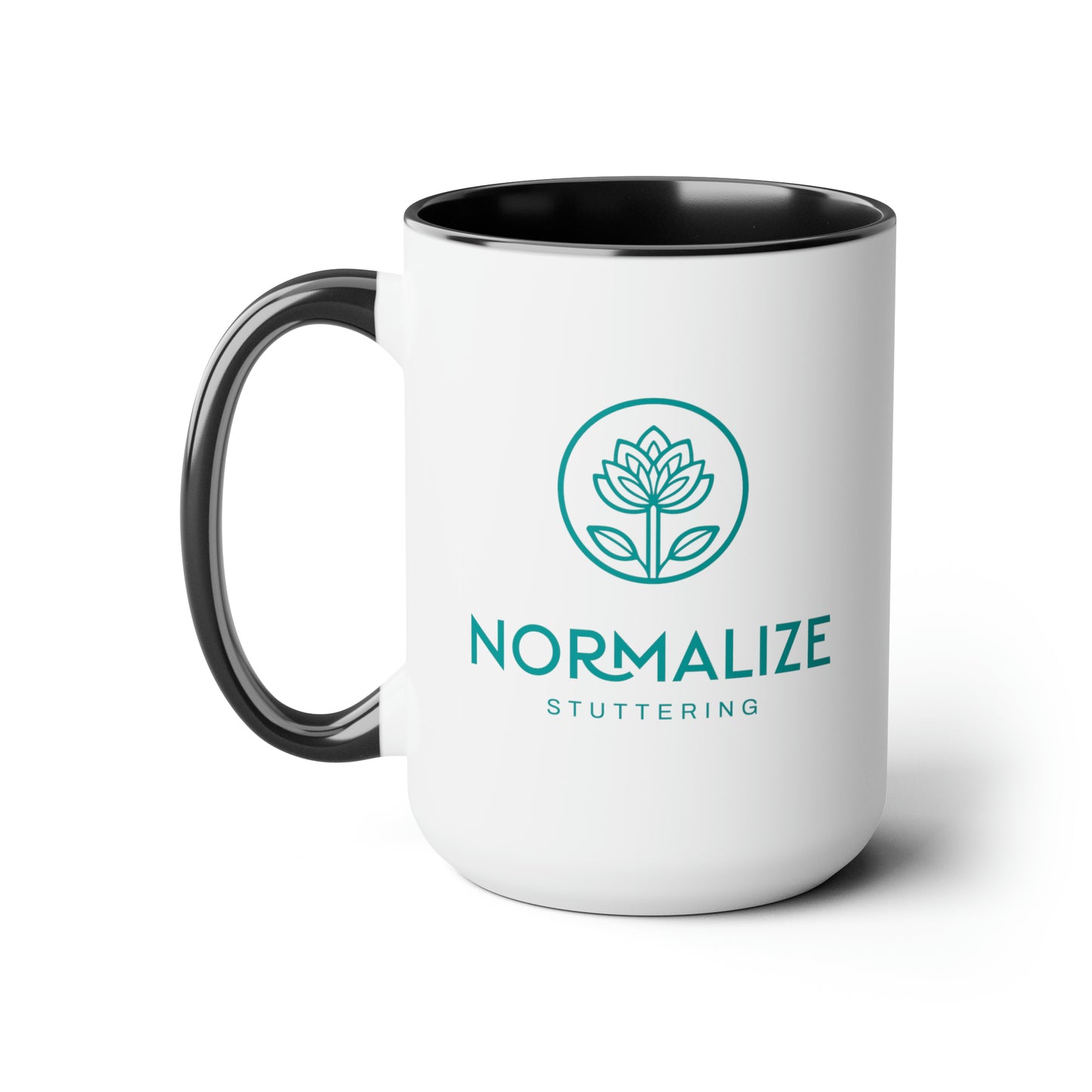 Normalize Stuttering Zen Mug, 15 oz