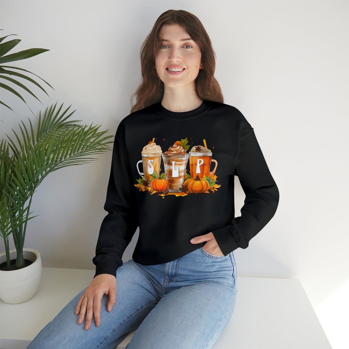 SLP Fall Pumpkin Latte Coffee Sweatshirt