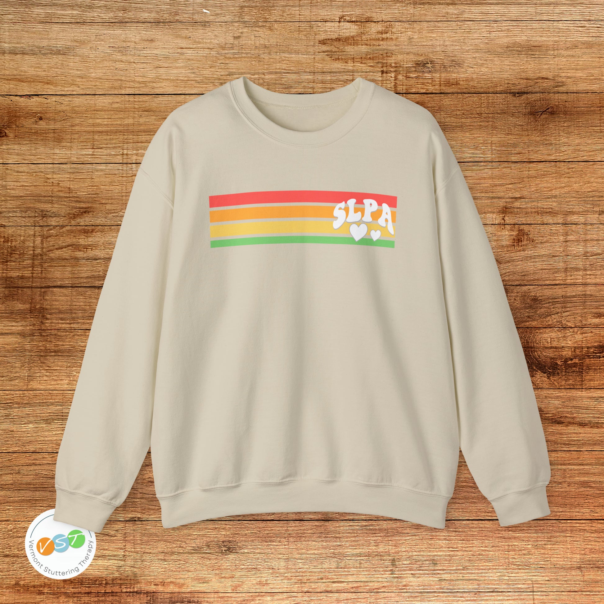 Retro Stripe SLPA Sweatshirt