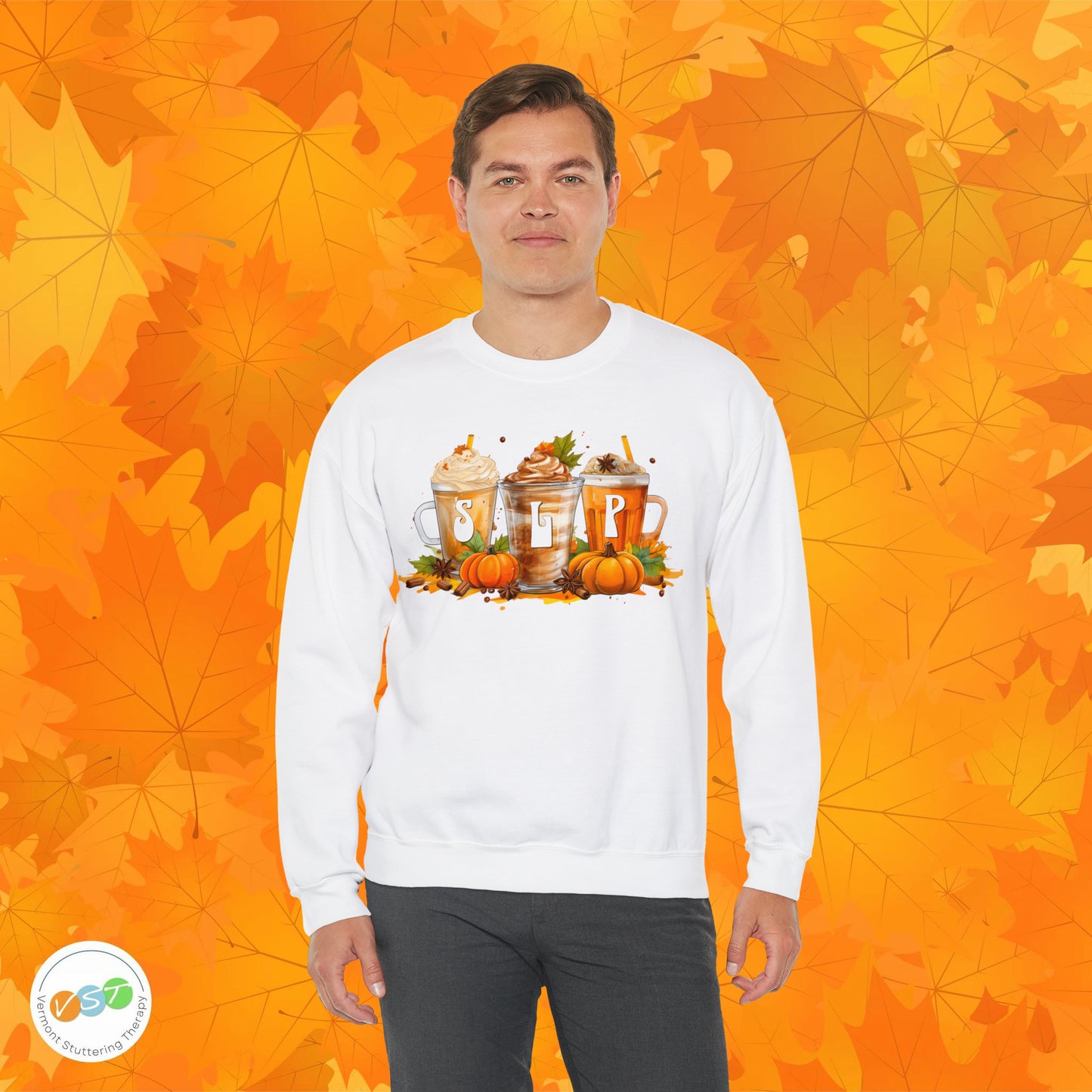 SLP Fall Pumpkin Latte Coffee Sweatshirt