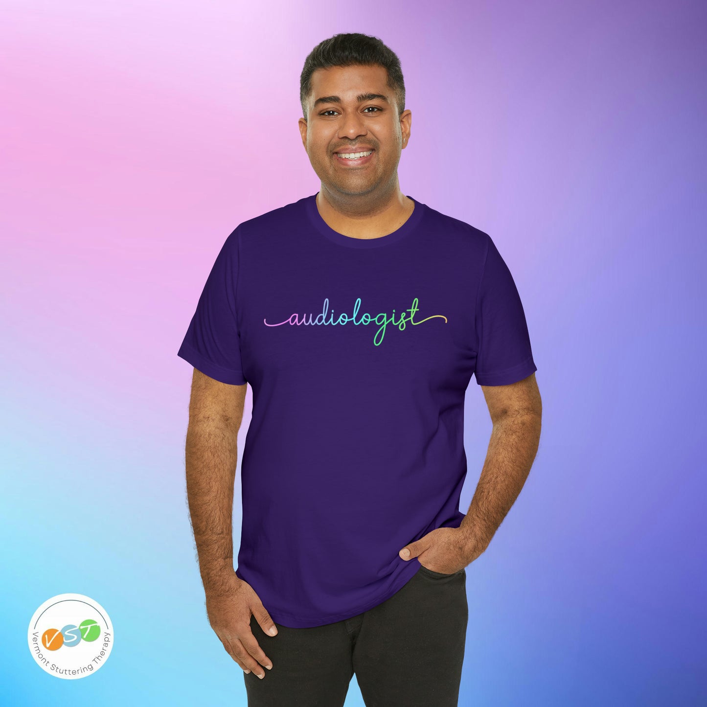 Minimalist Audiologist Script T-shirt