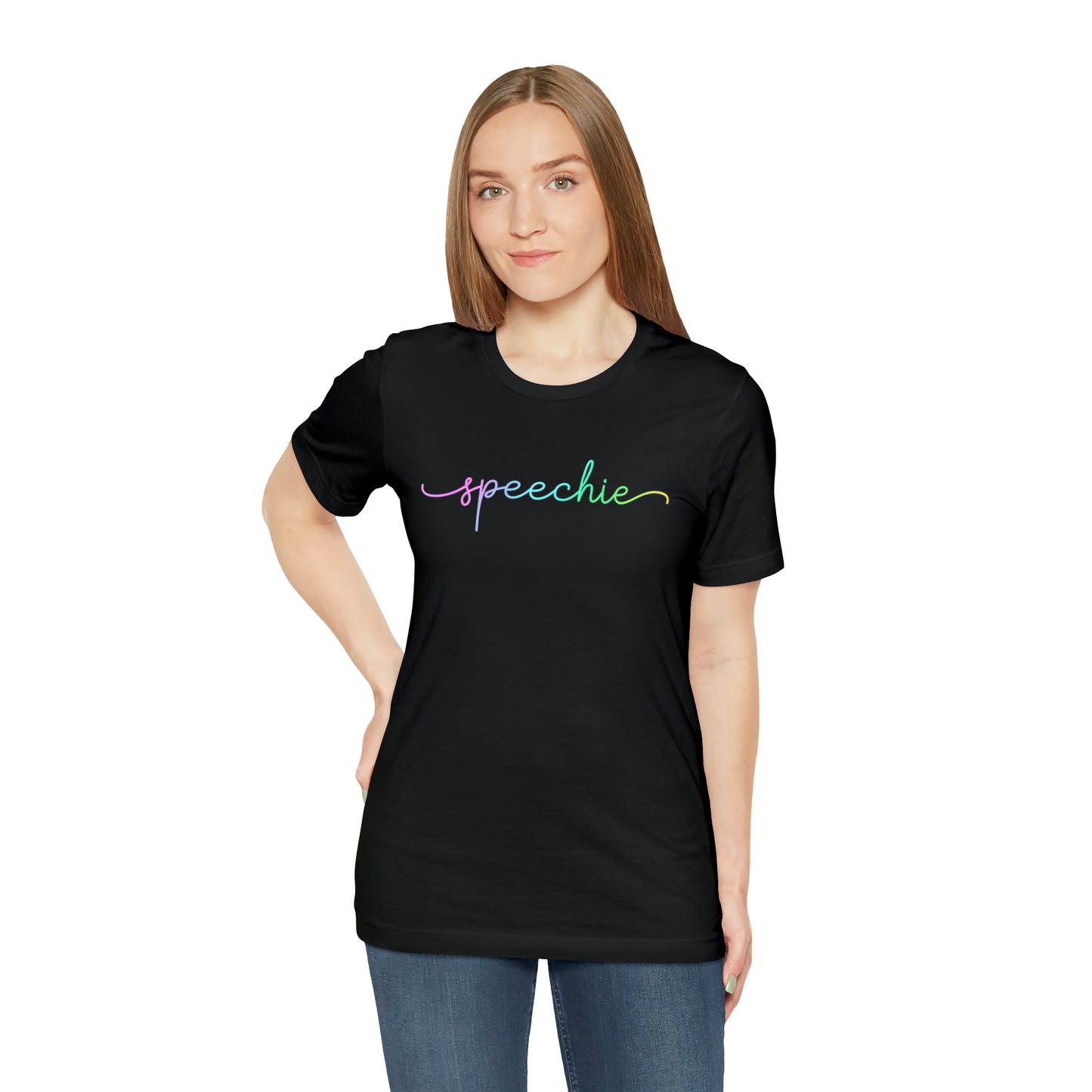 Mommy "Speechie" T-shirt (see link to order matching infant bodysuit separately)