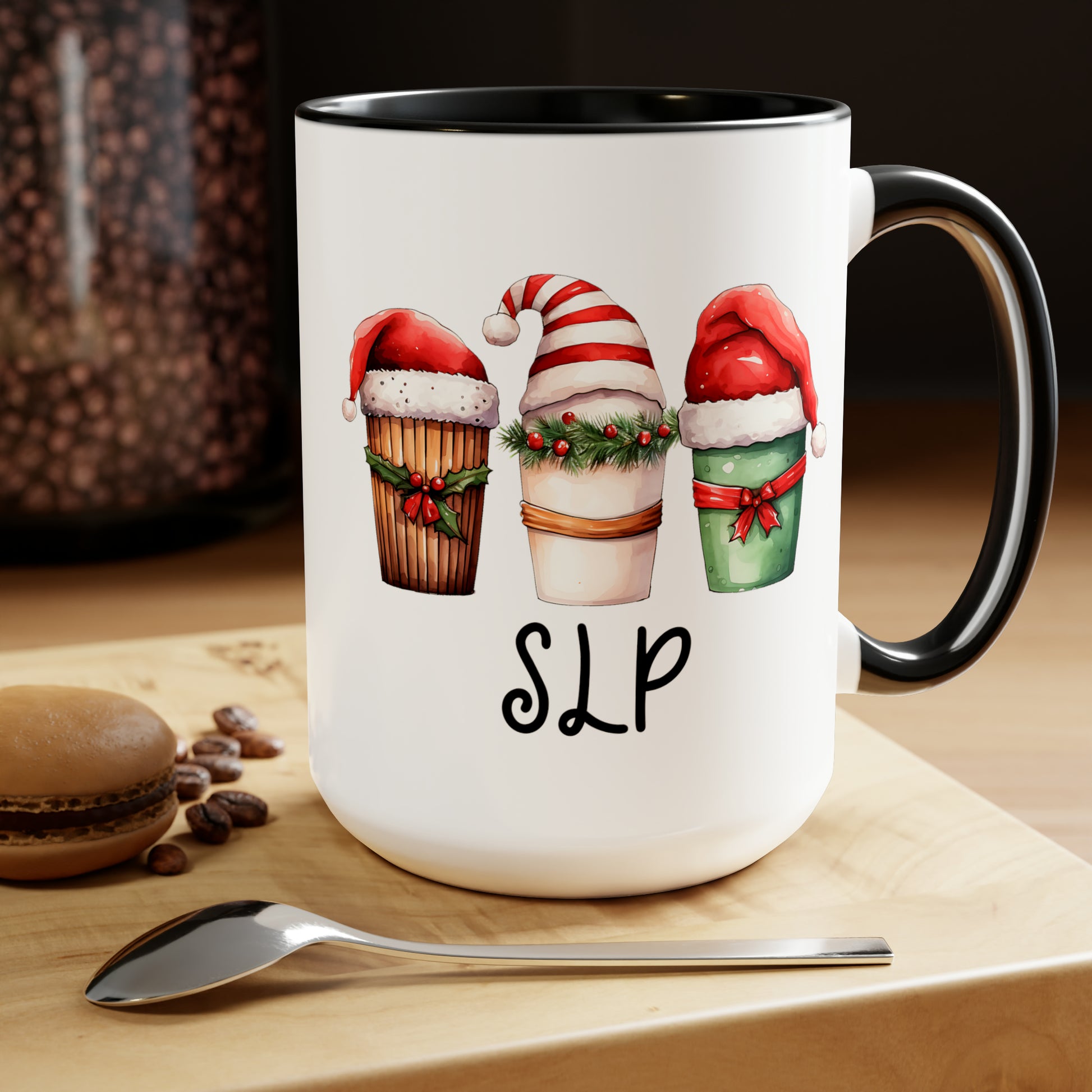 Cute Santa Hat SLP Christmas Mug