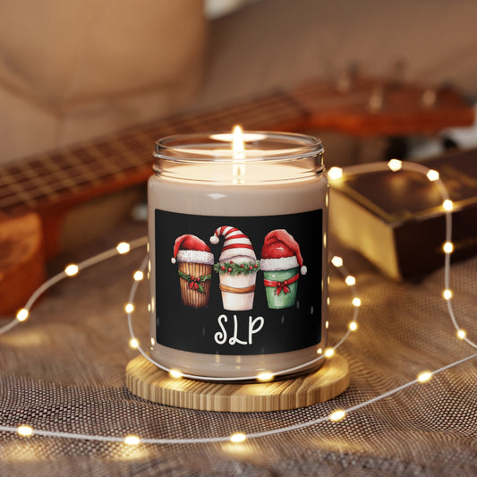 SLP Coffee Santa Hats Christmas Scented Candle