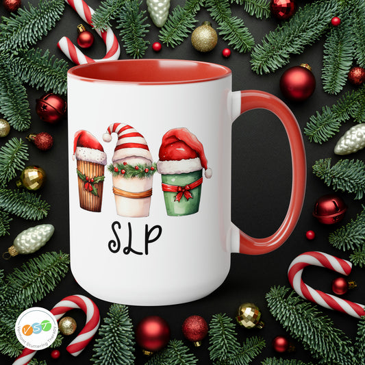 Cute Santa Hat SLP Christmas Mug